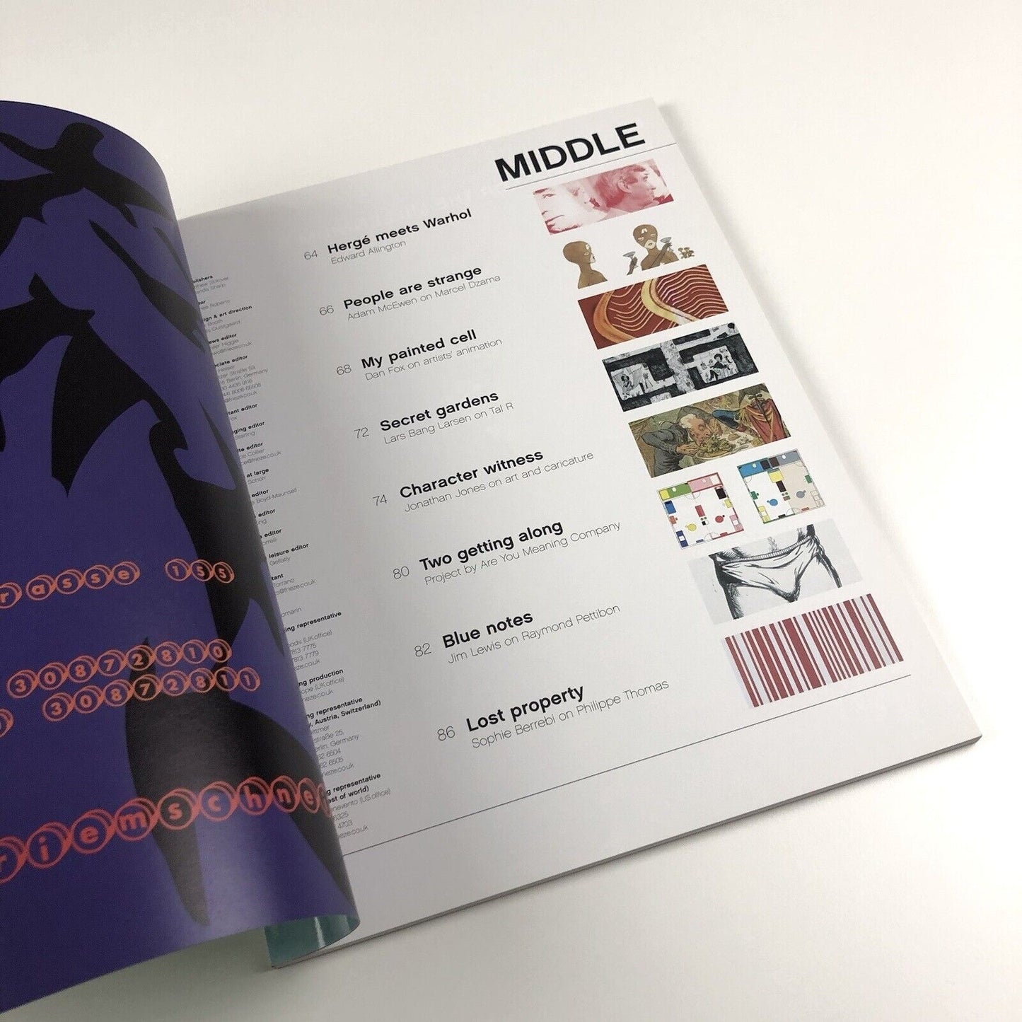 Frieze magazine Contemporary Art and Culture – Issue 59 | May 2001