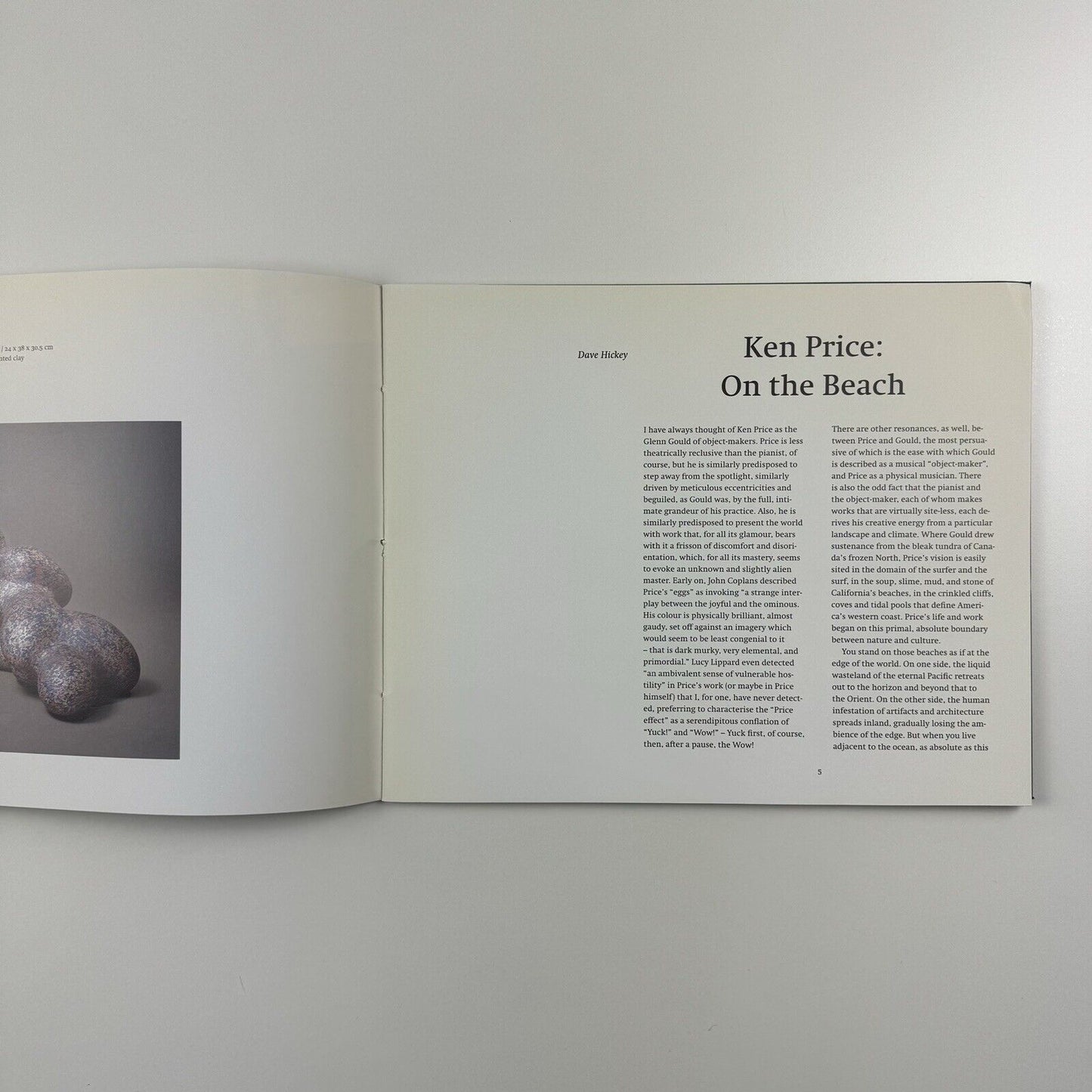 Ken Price – New Work | Xavier Hufkens Brussels exhibition catalogue, 2007