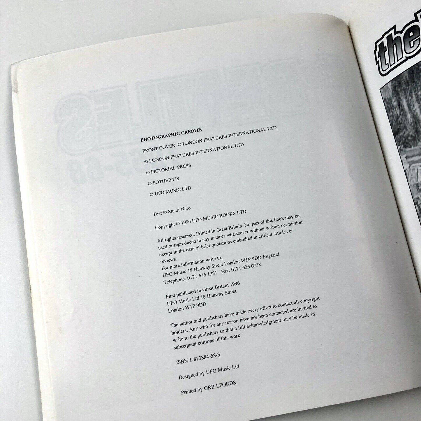 The Beatles 1965-68, photographic book | Stuart Nero | UFO Music Books, 1996