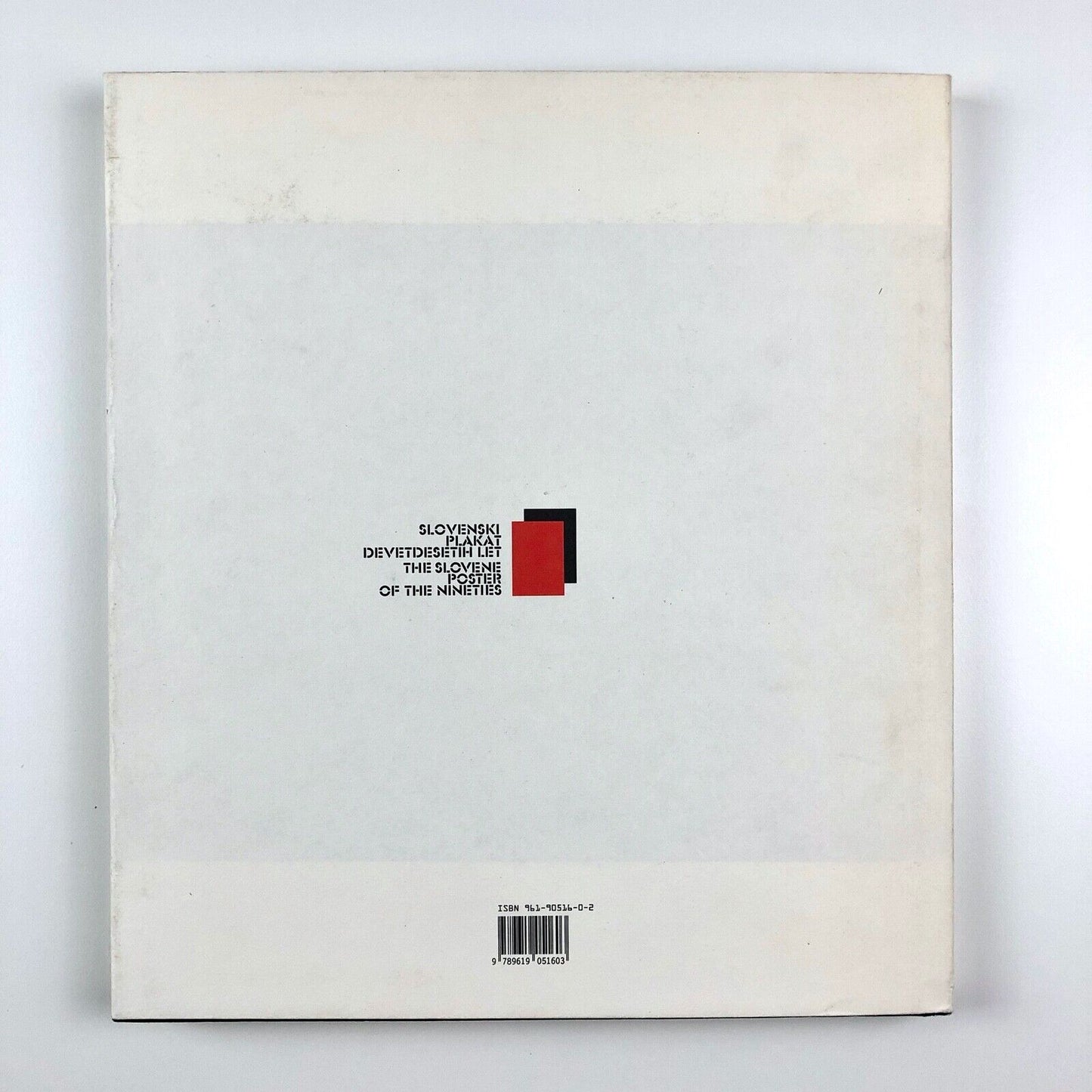 The Slovene Poster of the Nineties by Stane Bernik | Society of Designers, 1997