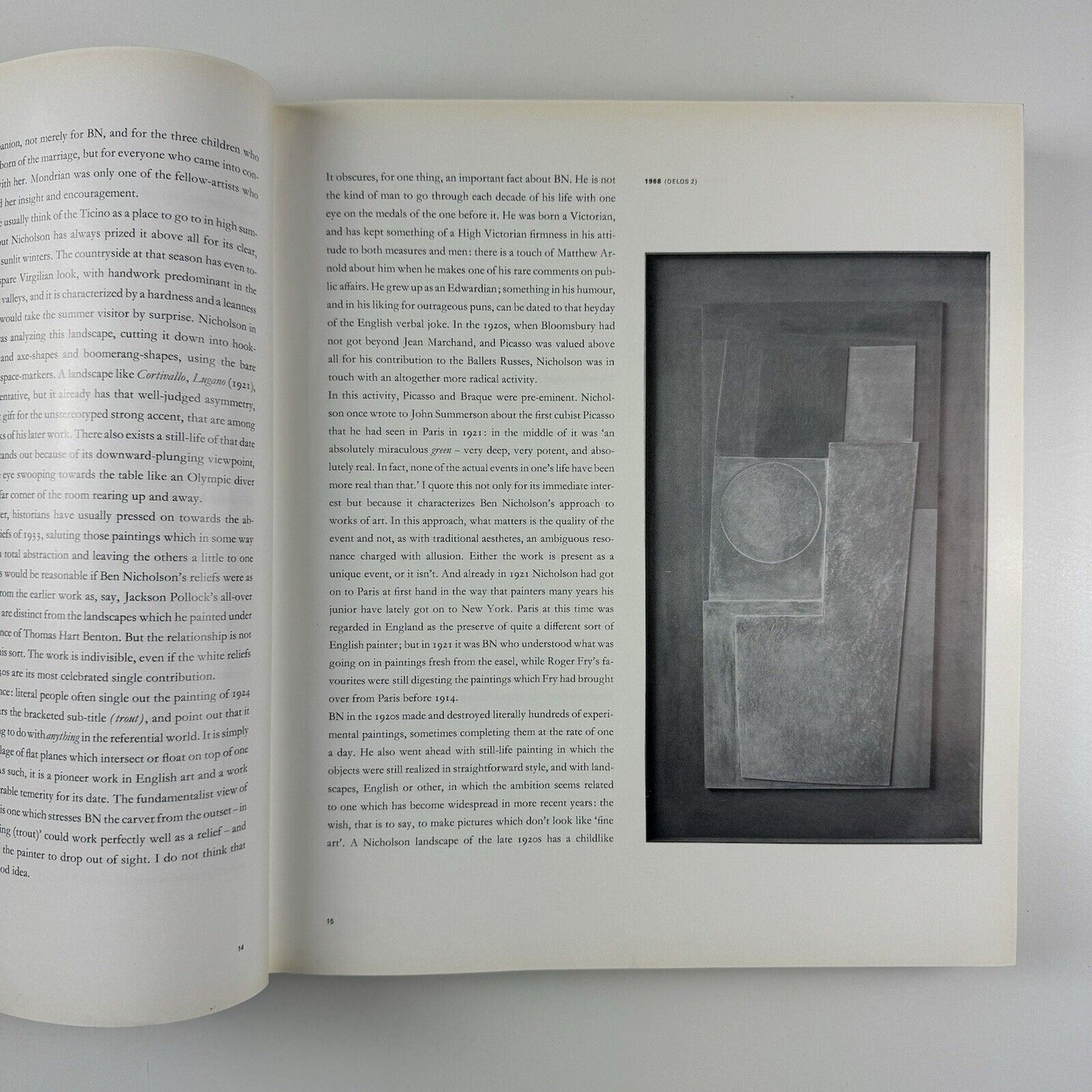 Ben Nicholson Drawings, Paintings and Reliefs 1911-1968 by John Russell | Thames & Hudson, 1969