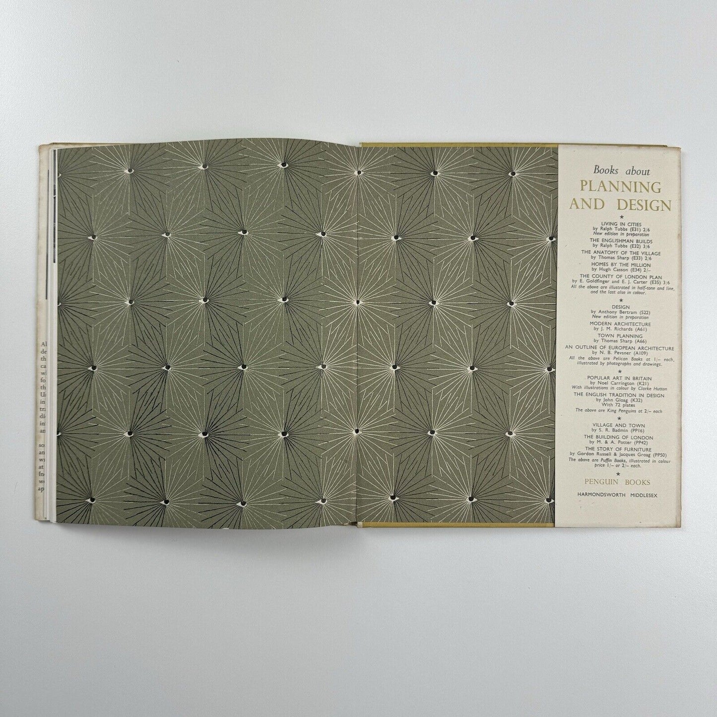 The Things We See – Indoors and Out by Alan Jarvis | Penguin, 1946