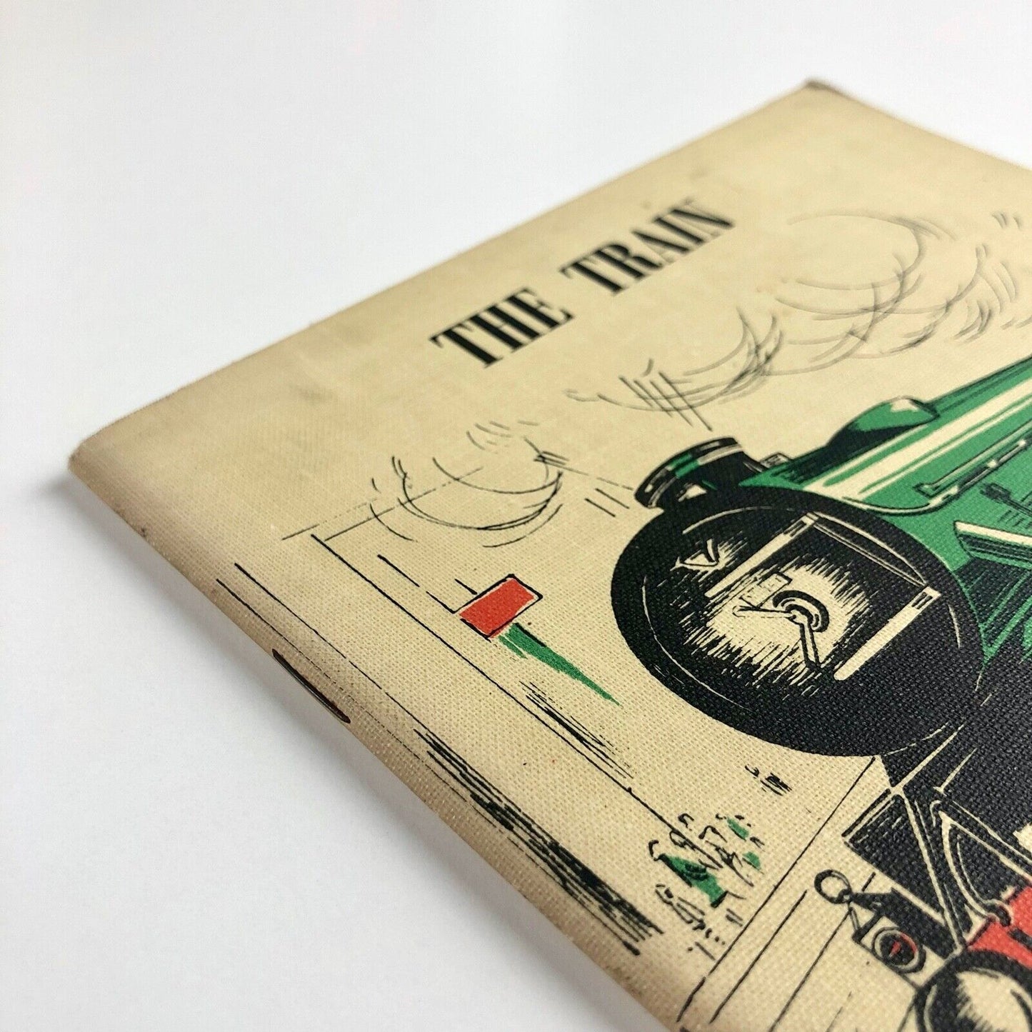 The Train – Pilot Reader Book 2 | Vintage children's book | Pat Devenport 1946