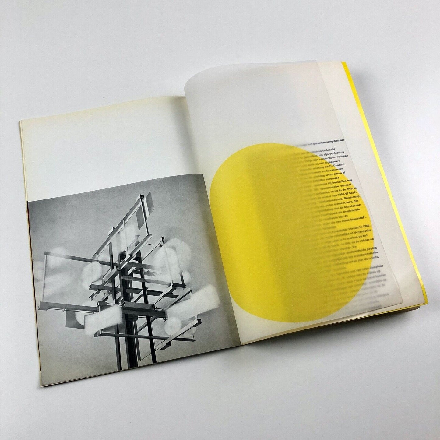Nicolas Schöffer - ruimte | licht | tijd | Catalogue design by Wim Crouwel, 1964