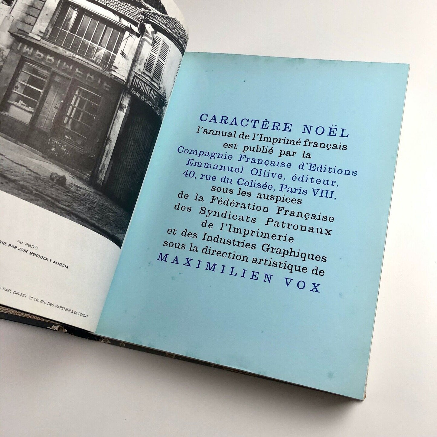 Caractère Noël 1963 | Marc Chagall cover Special series No 13