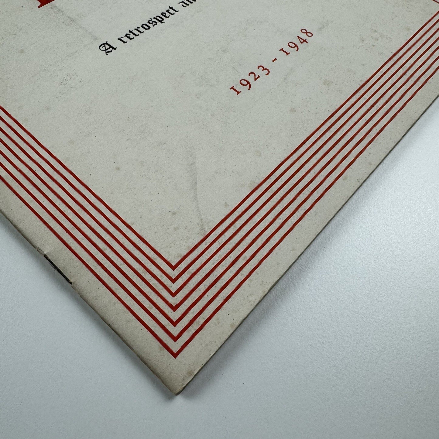 The Phaidon Press. A retrospect and prospectus 1923-1948