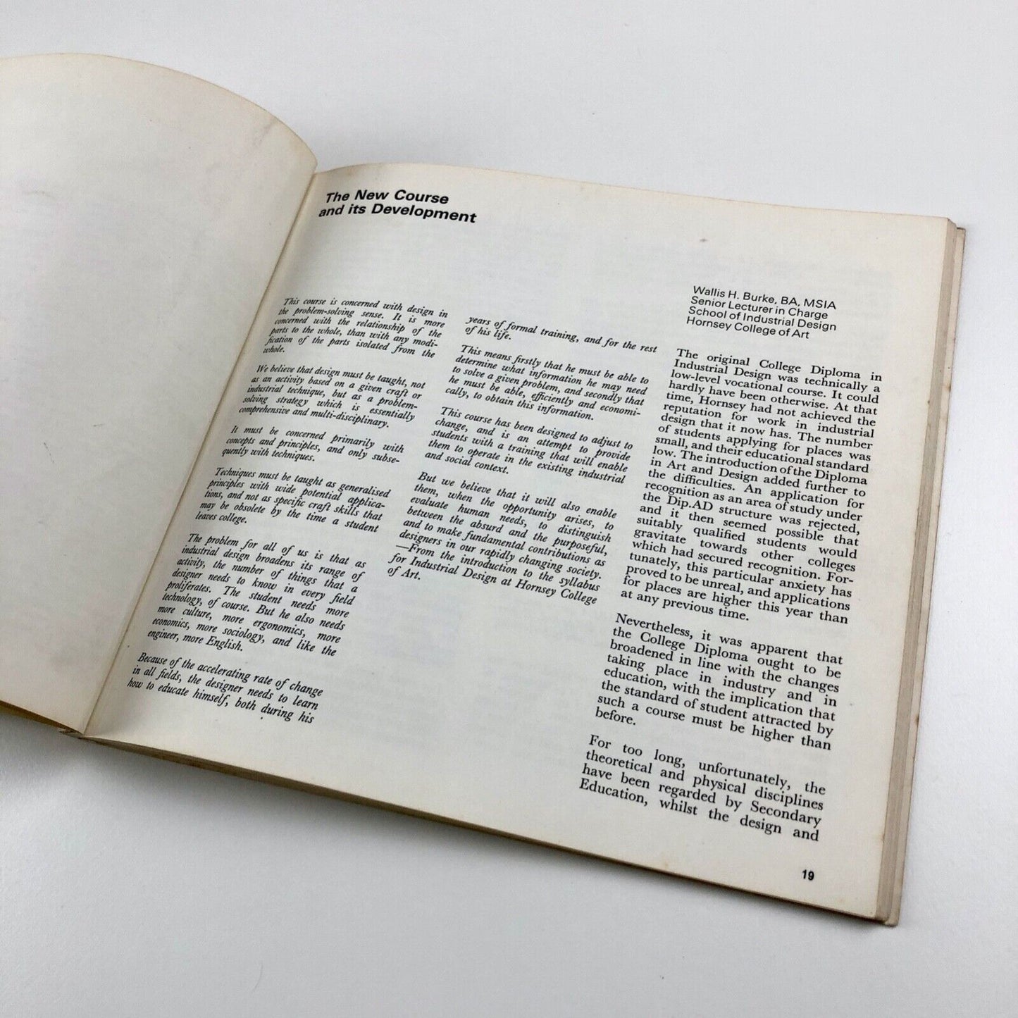 Design Education Two Scientific Techniques Hornsey College of Art | Ernest Hoch, 1967