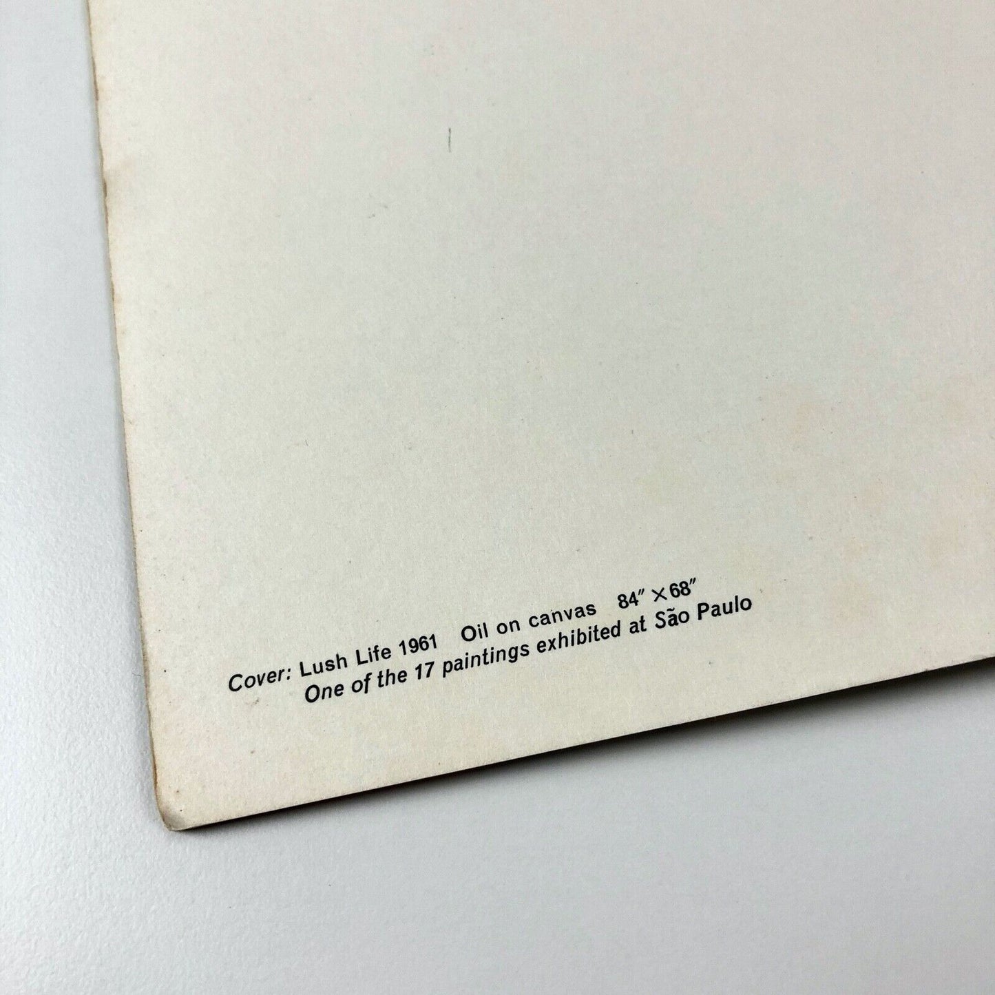 Alan Davie | Exhibition leaflet, Brazilian Embassy London | Sãu Paulo Bienal, 1963