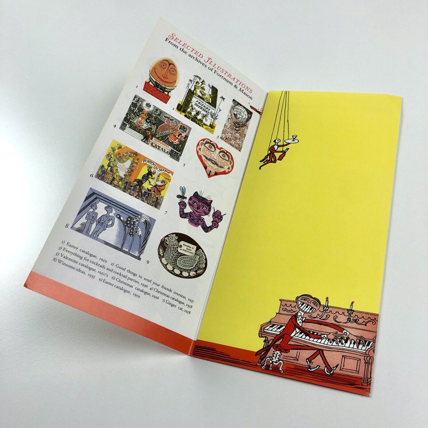 Leaflet – Entertaining à la Carte | Fortnum & Mason | Peyton Skipwith | Mainstone Press, 2007