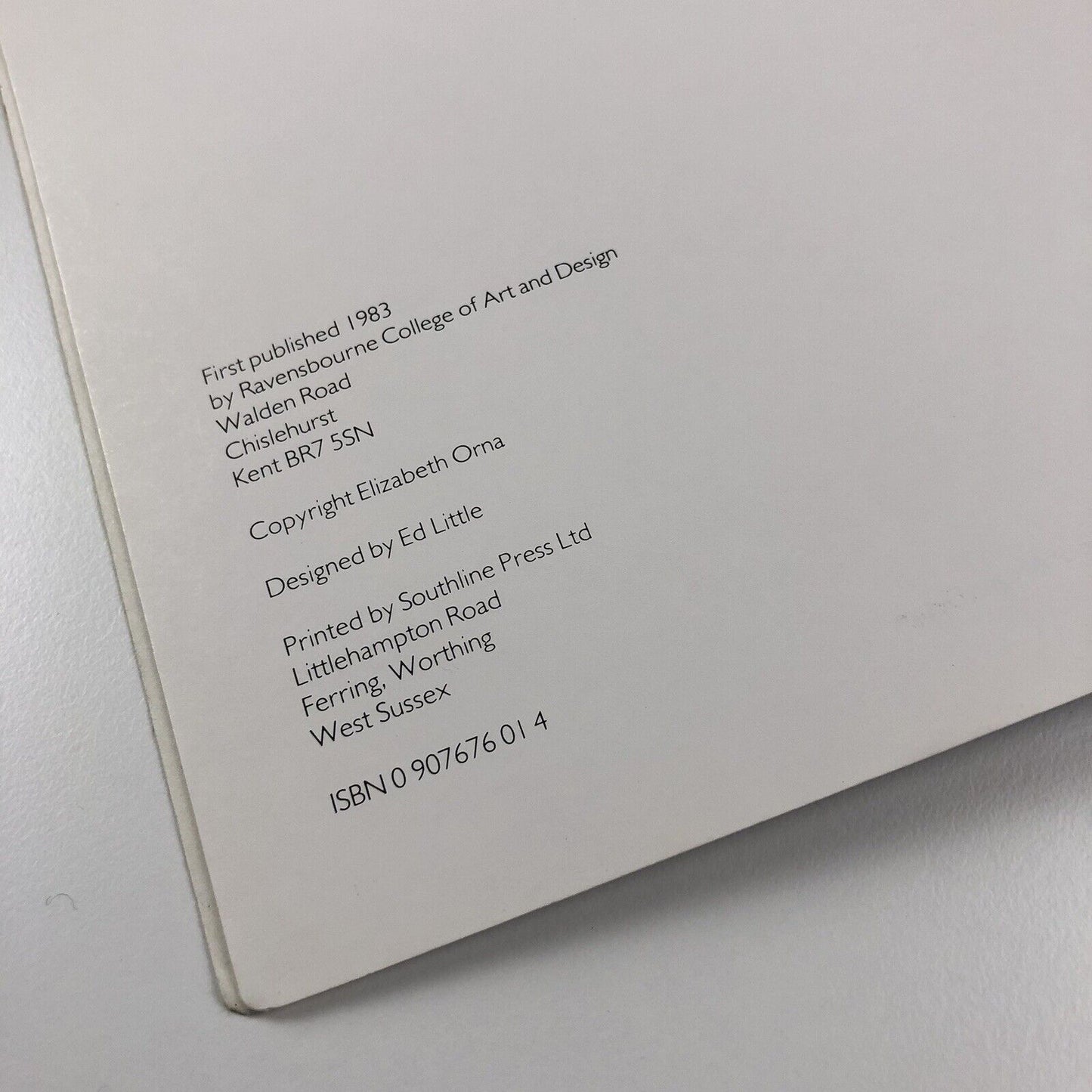 Writing to inform by Liz Orna | Ravensbourne College of Art and Design, 1983