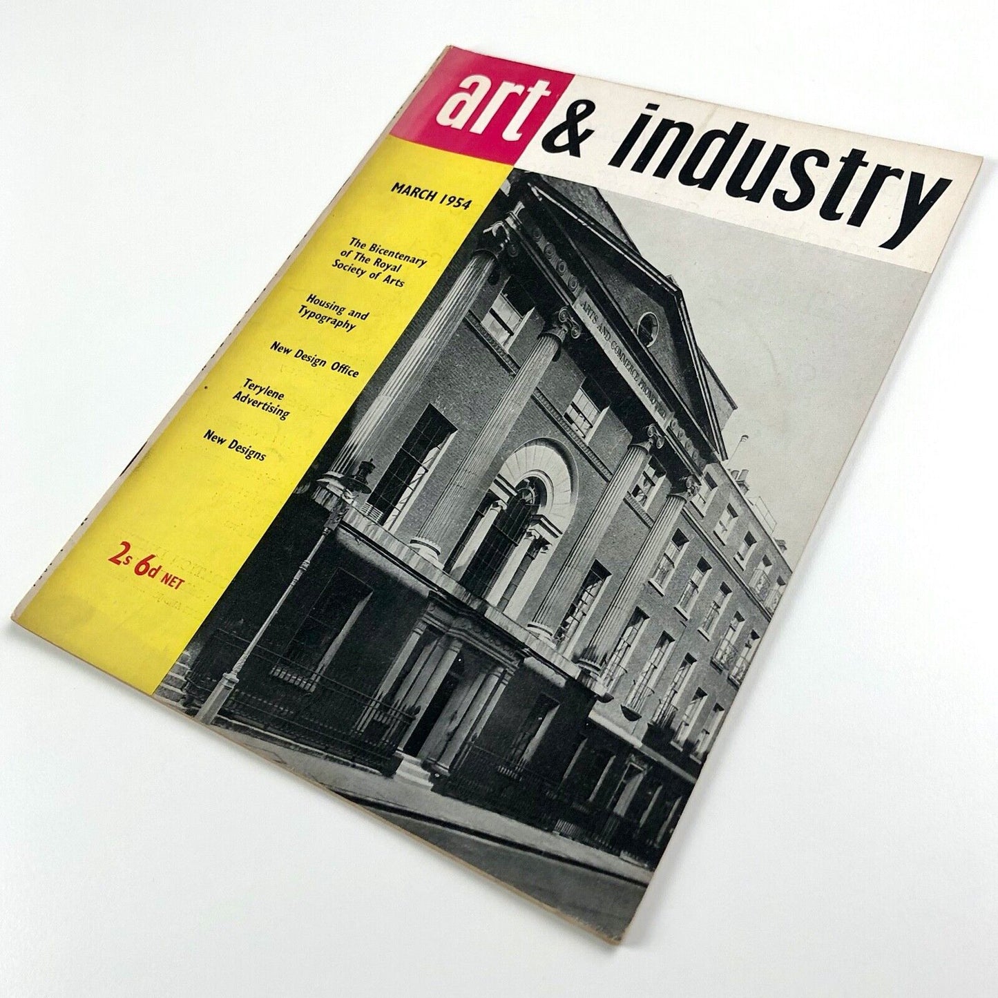 Art & Industry. March 1954. Volume 56 Number 333 | The Studio | includes article Housing and Typography