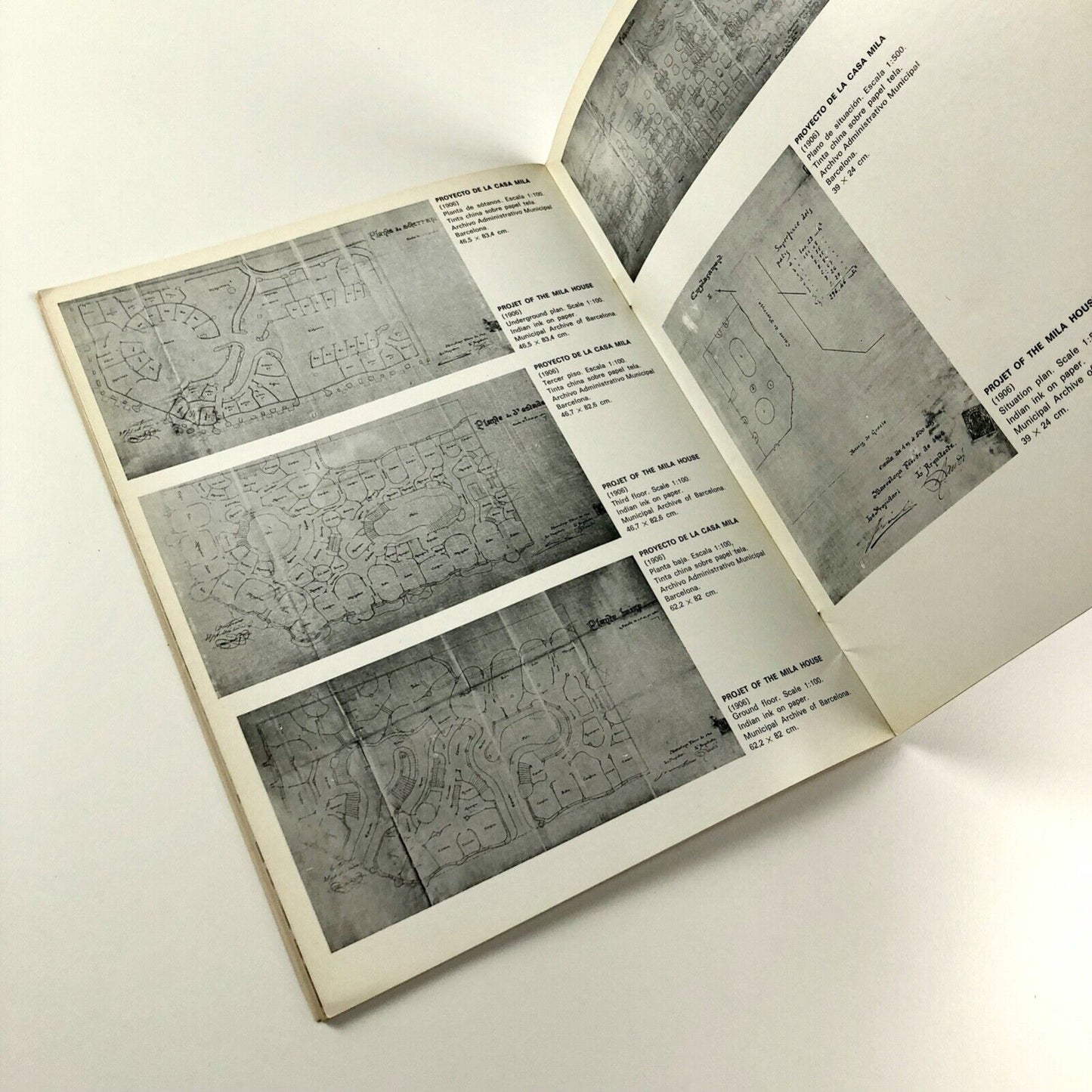 50 Years of Gaudi 1926-1977 | Ministerio de Asuntos Exteriores | Exhibition catalogue, 1977