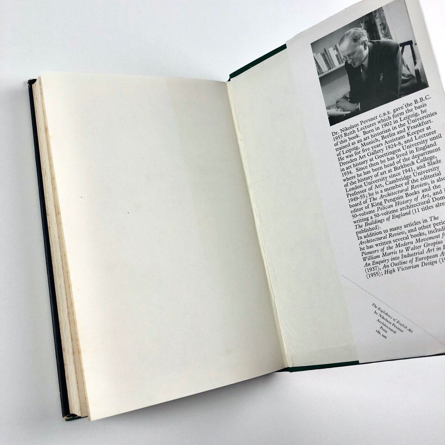 The Englishness of English Art by Nikolaus Pevsner | Architectural Press, 1956