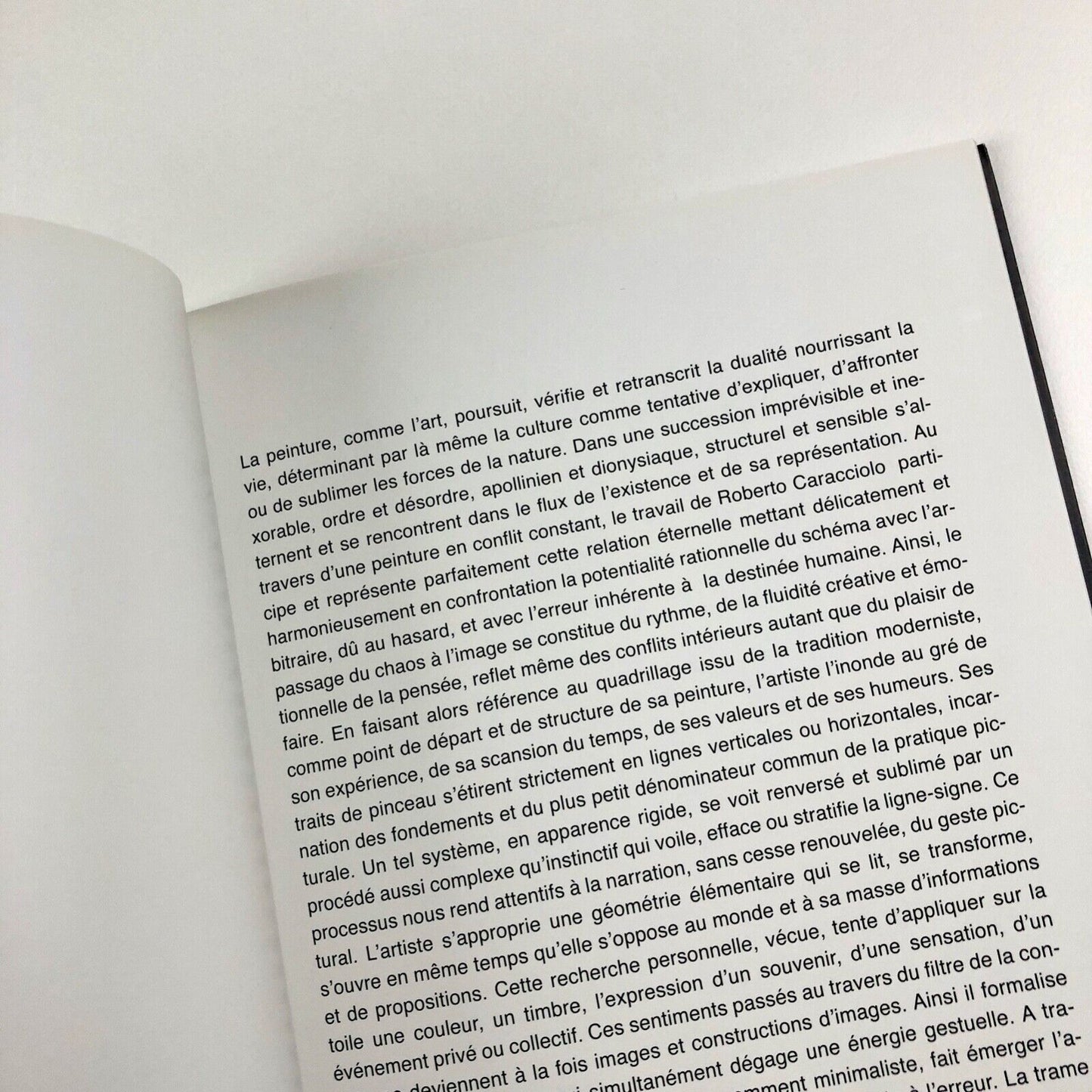 Roberto Caracciolo | Galerie Blancpain Stepczynski Geneva 2004 catalogue