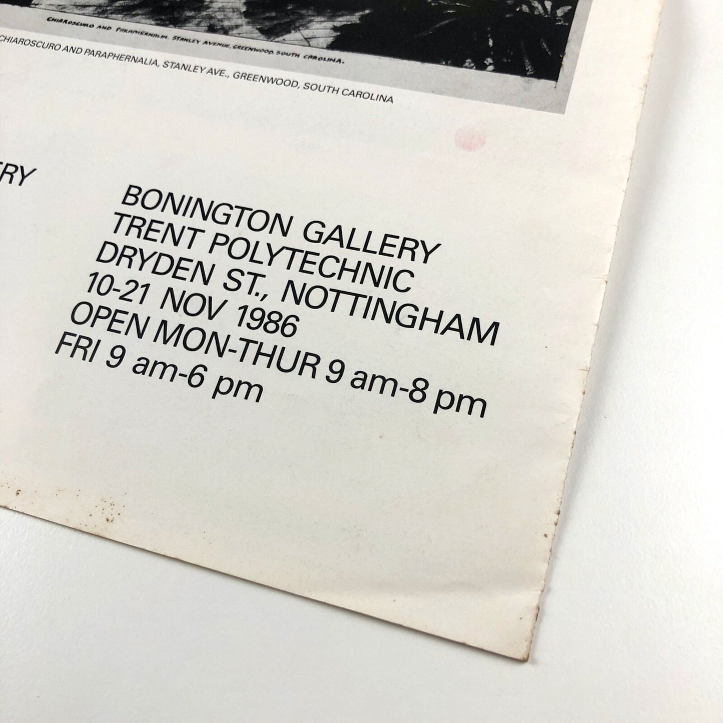 Drawings and Photographs by Neville Smith | American Views – Shifting Images 1986/7