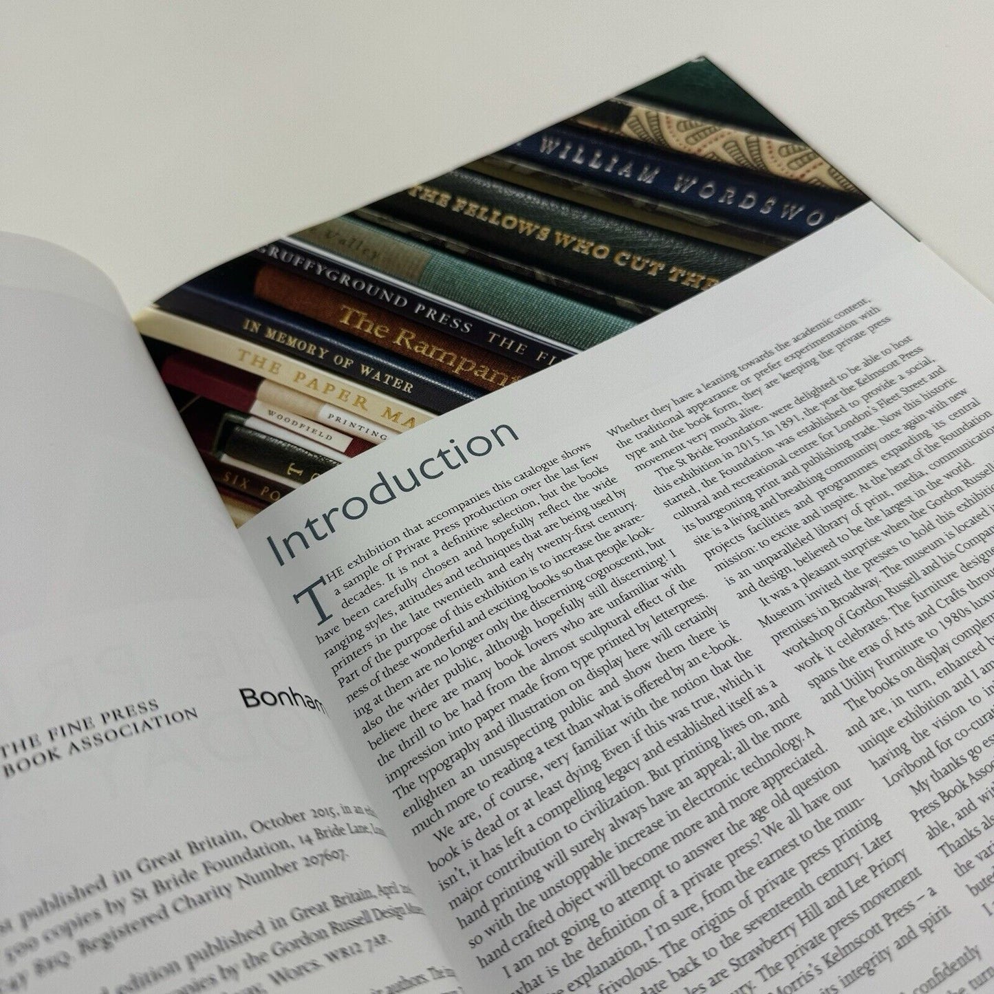 The Private Press Today from modern-day Britain | Gordon Russell Design Museum booklet, 2016