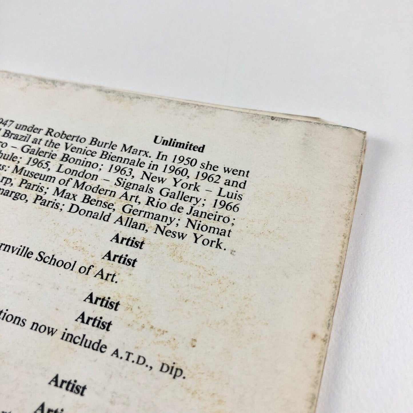 Exhibition ’70 Halifax Arts Council | Mary Martin, Kenneth Martin, Elisabeth Frink et al