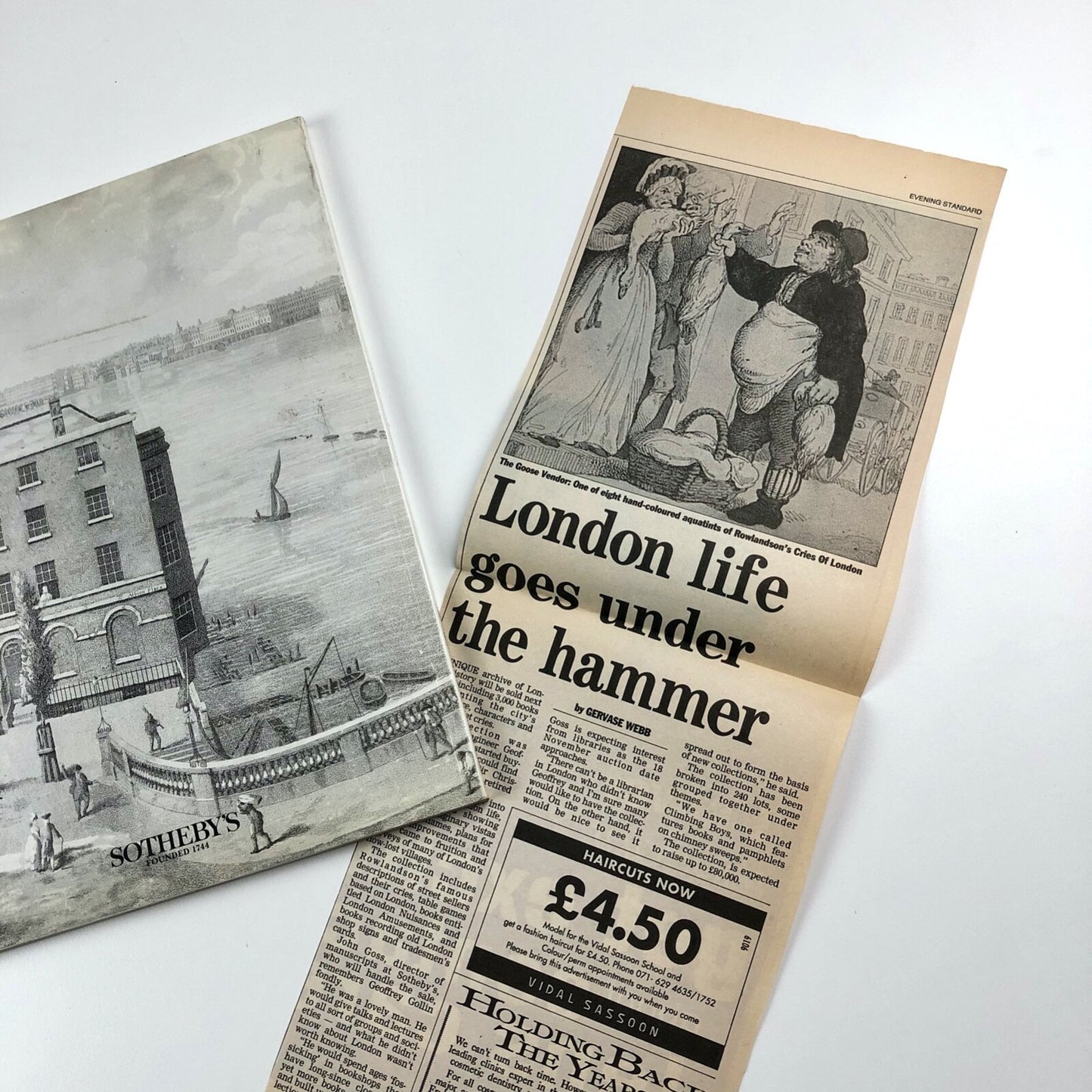 Printed Books and Maps | The Geoffrey Gollin London collection | Sotheby's, November 1993 catalogue