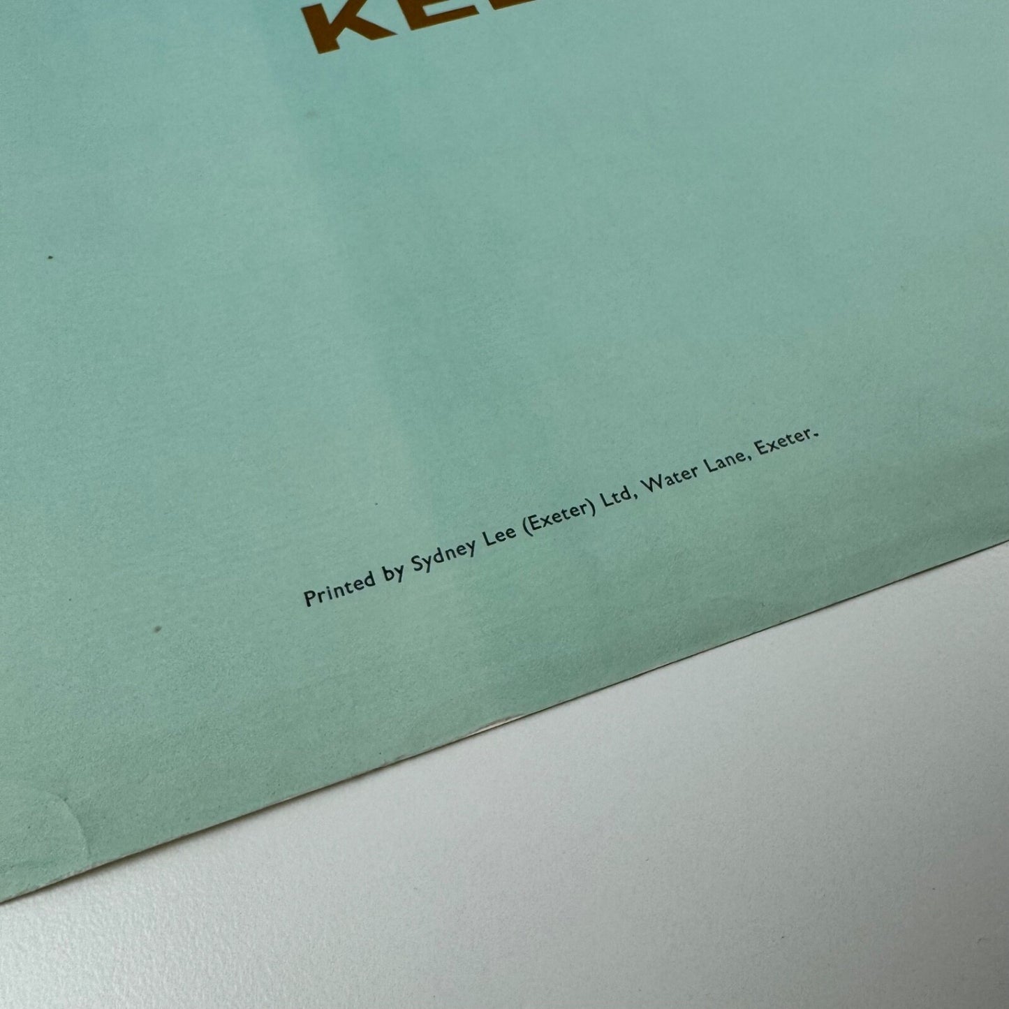 Poster Keeping in Touch GPO series ‘The Post Office at the Airport’. Printed by Sidney Lee, 1962