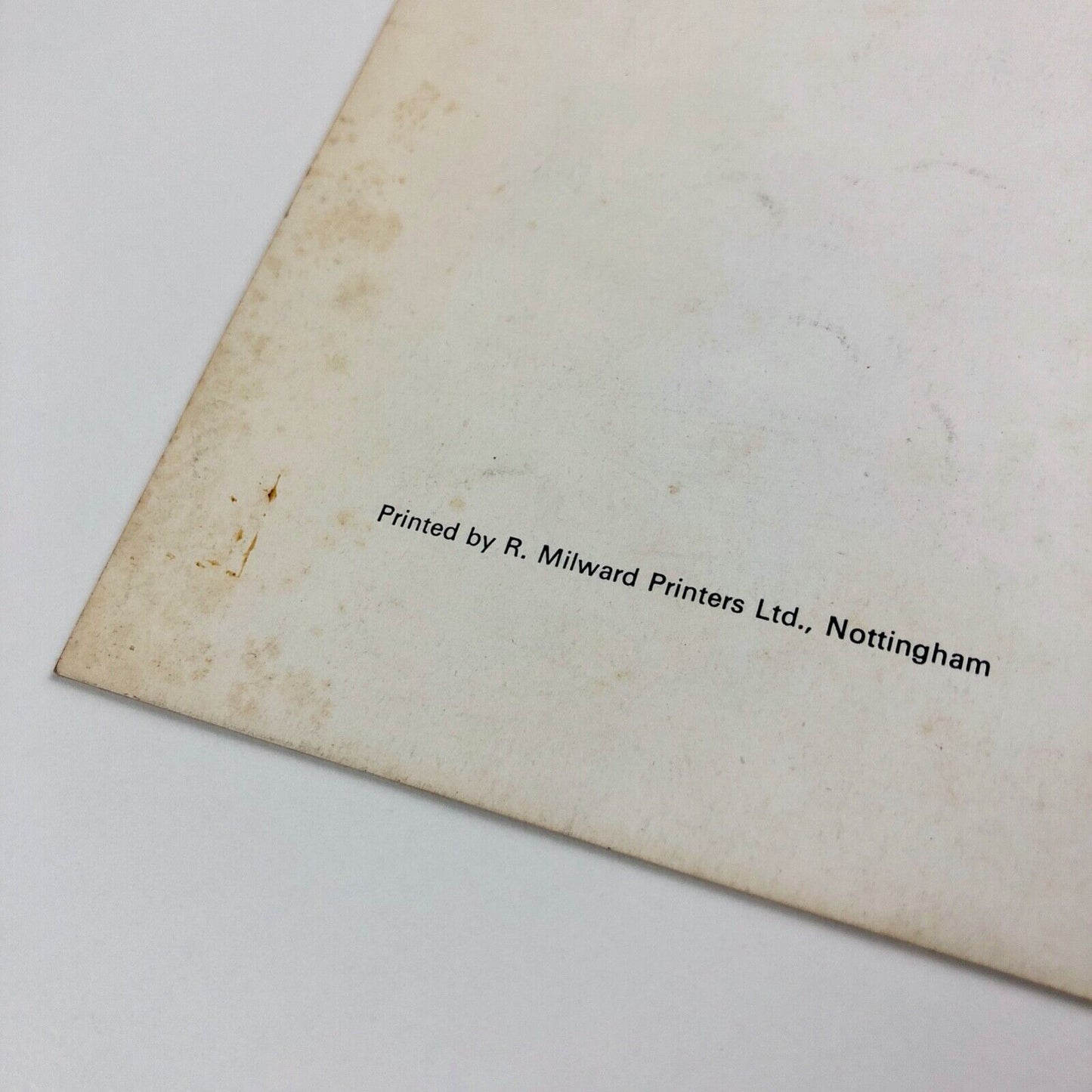 Gavin Robson Fellow in Fine Art. First Nottingham exhibition | Nottingham University Art Gallery, Department of Fine Art, Portland Building, 1975