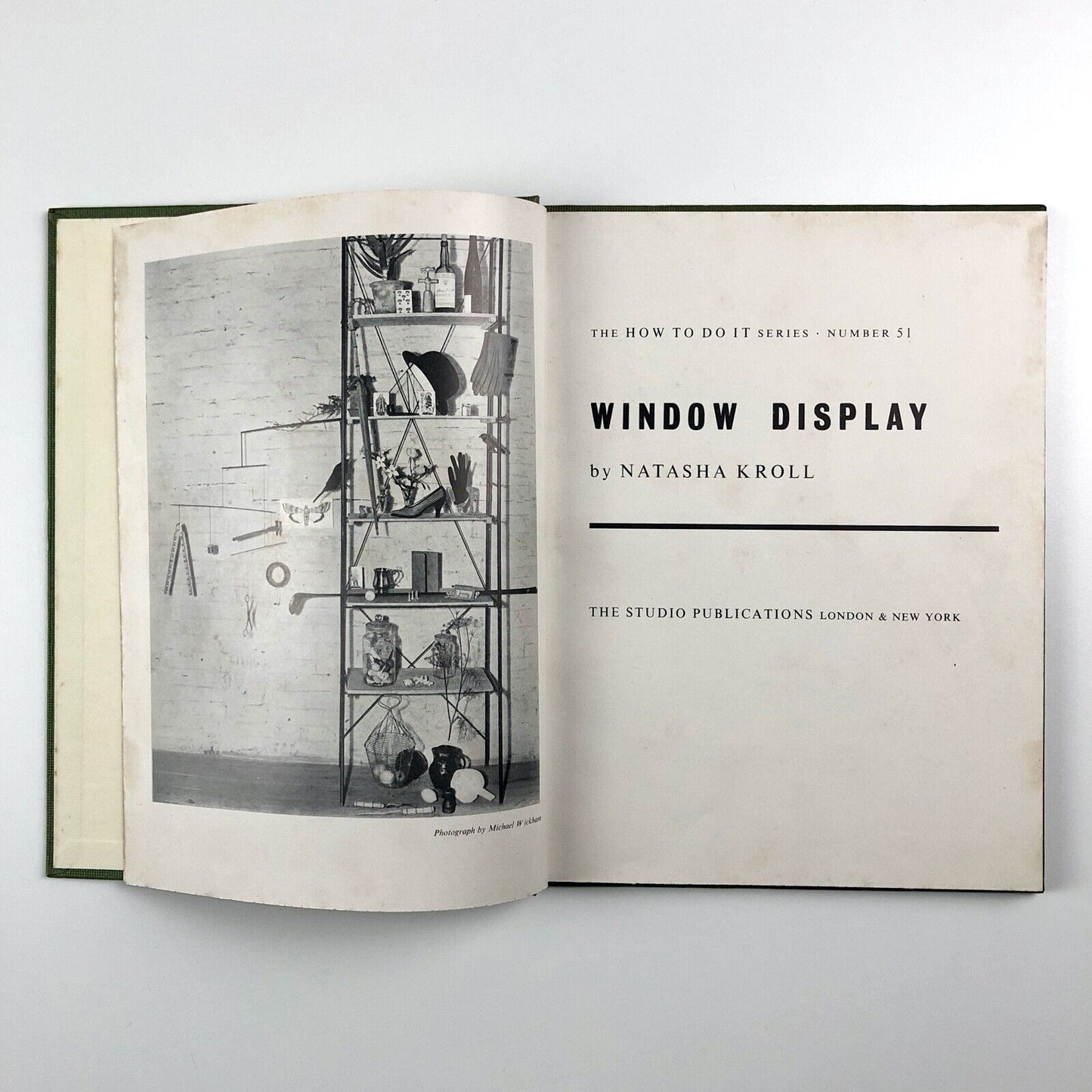 Window Display by Natasha Kroll | How to Do It series, Studio Publications No 51, 1954