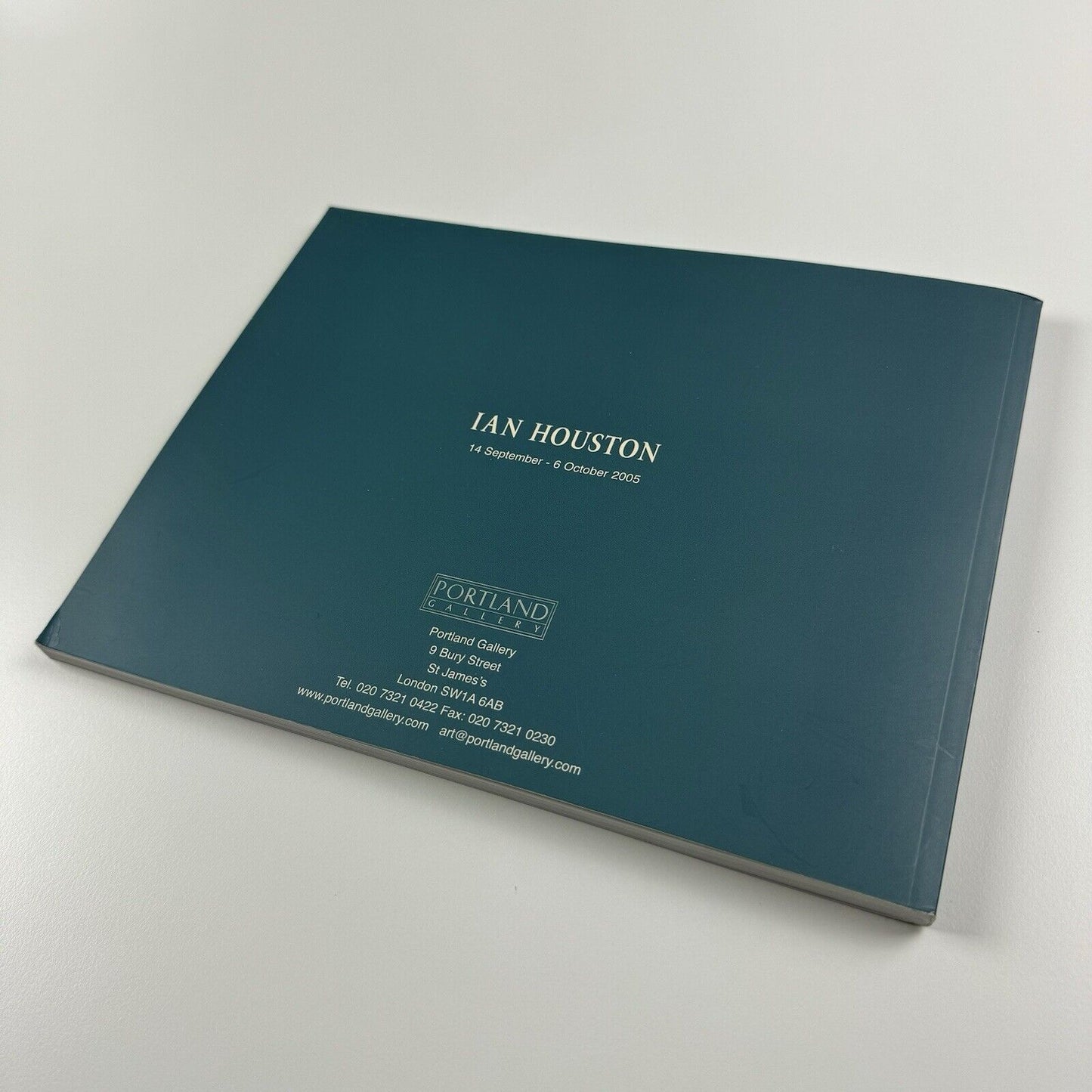 Ian Houston Oil Paintings | Portland Gallery 2006 | Catalogue, private view card and price list