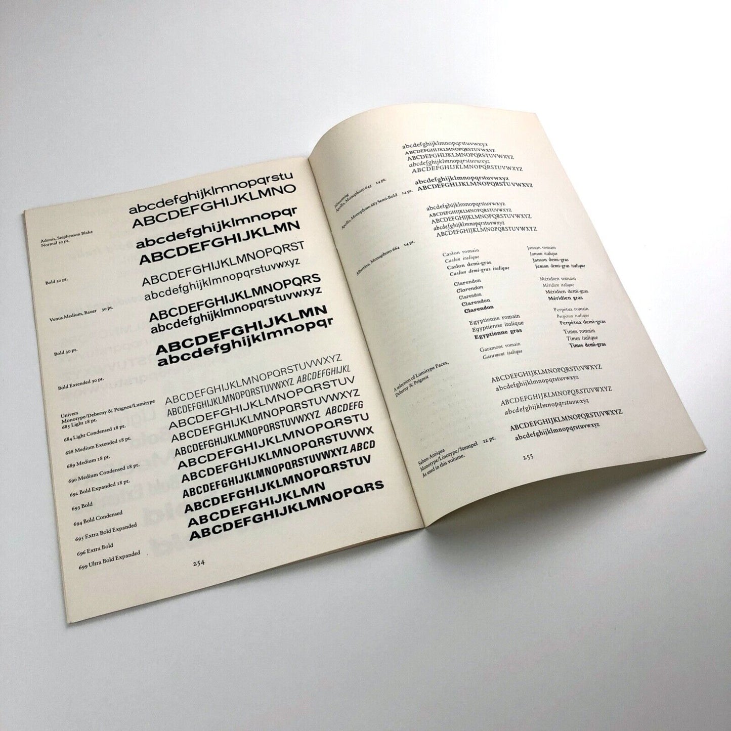 Types of the Sixties, by Kenneth Day | Leaflet, reprinted from The Penrose Annual, 1968