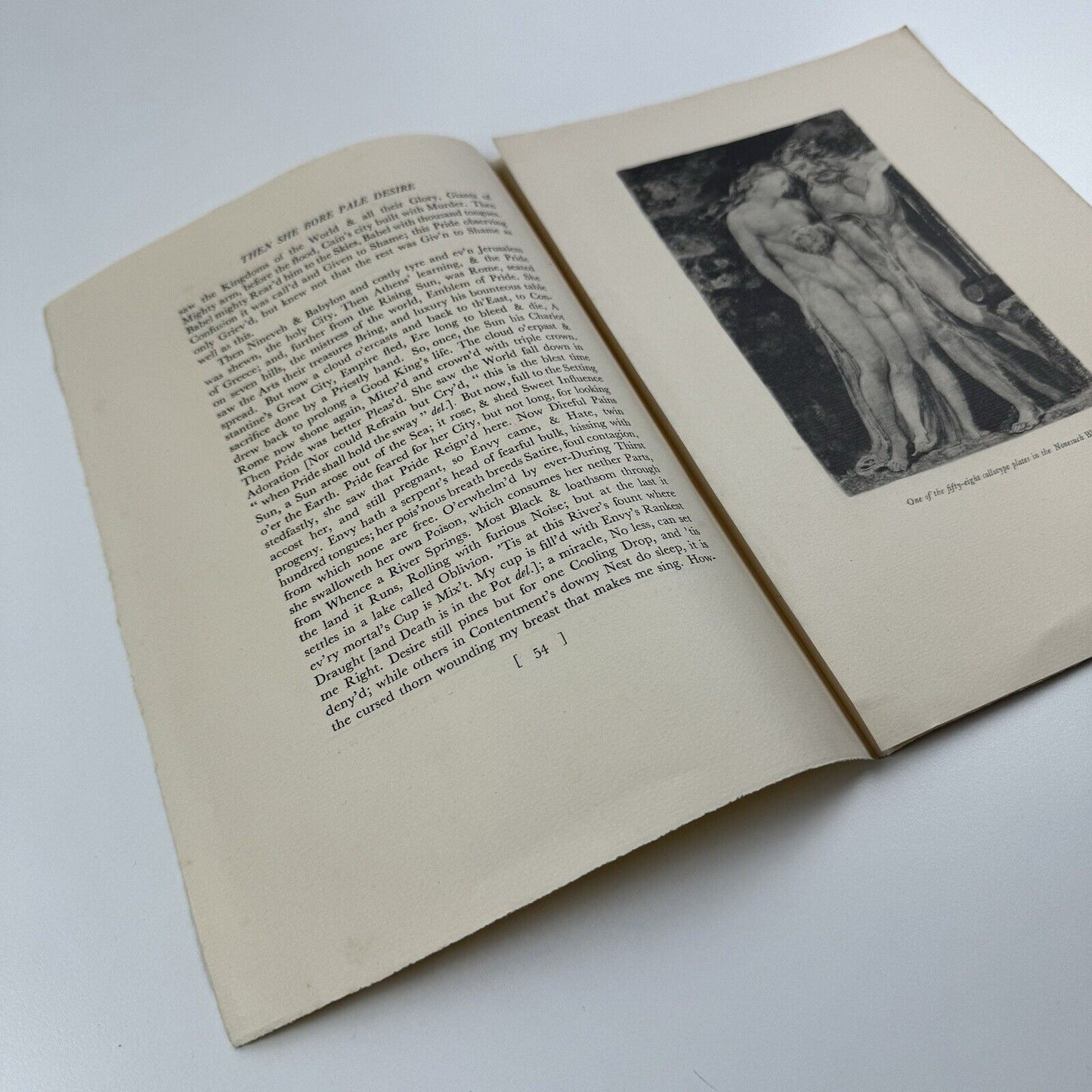 Specimen pages – William Blake’s writings | Edited by Geoffrey Keynes | Nonesuch Press, 1925