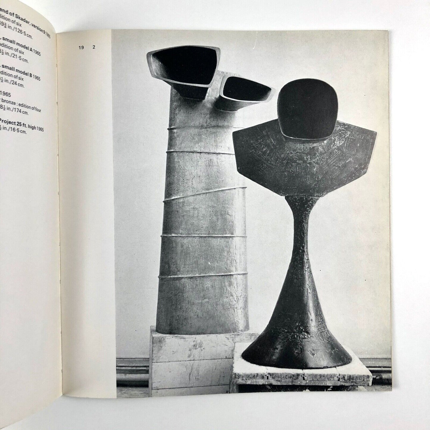 Kenneth Armitage | Marlborough Fine Art, April 1965 | Gordon House design