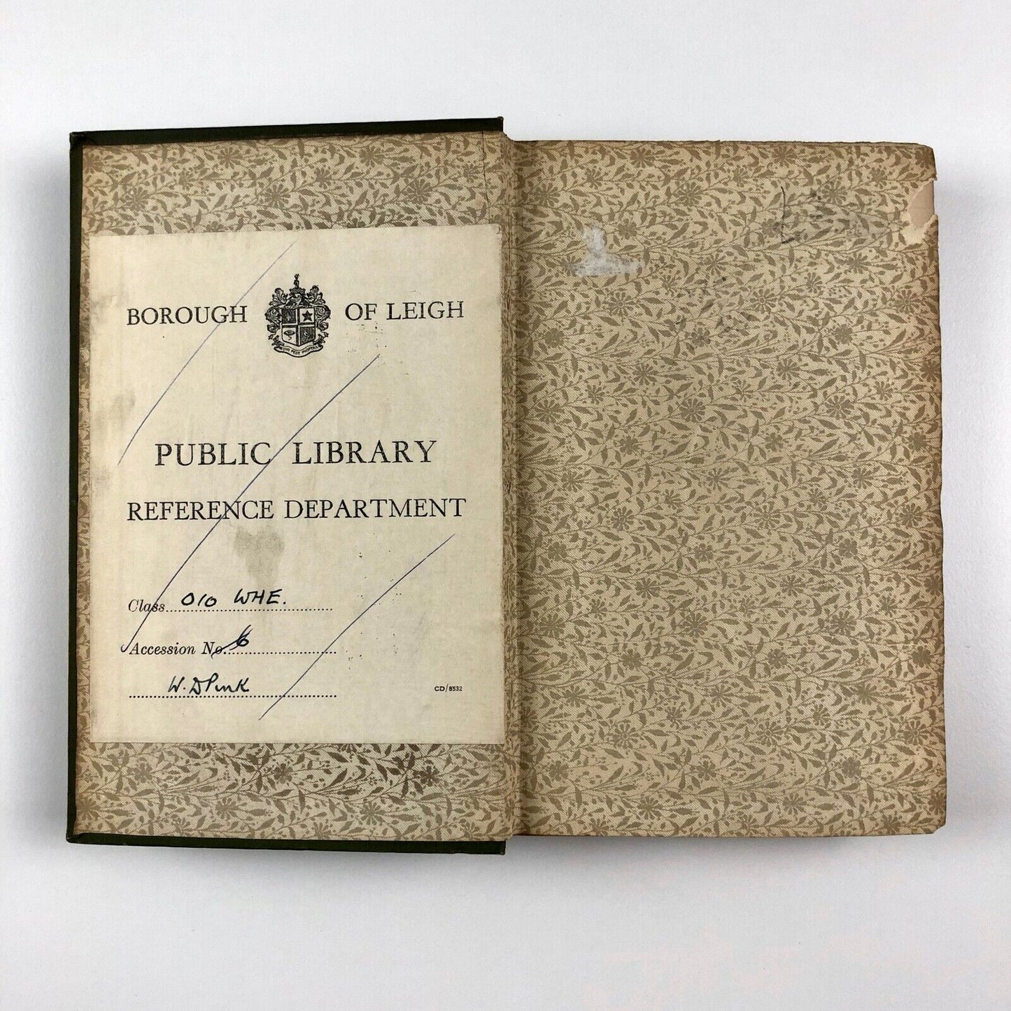 The Dedication of Books by Henry B. Wheatley | Elliot Stock, 1887 (ex-library)