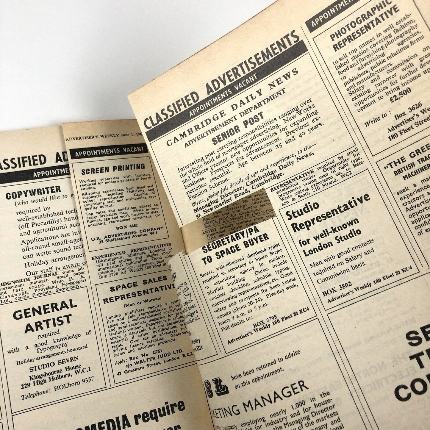 Advertiser’s Weekly | The Journal of Advertising & Marketing | 1 June 1962