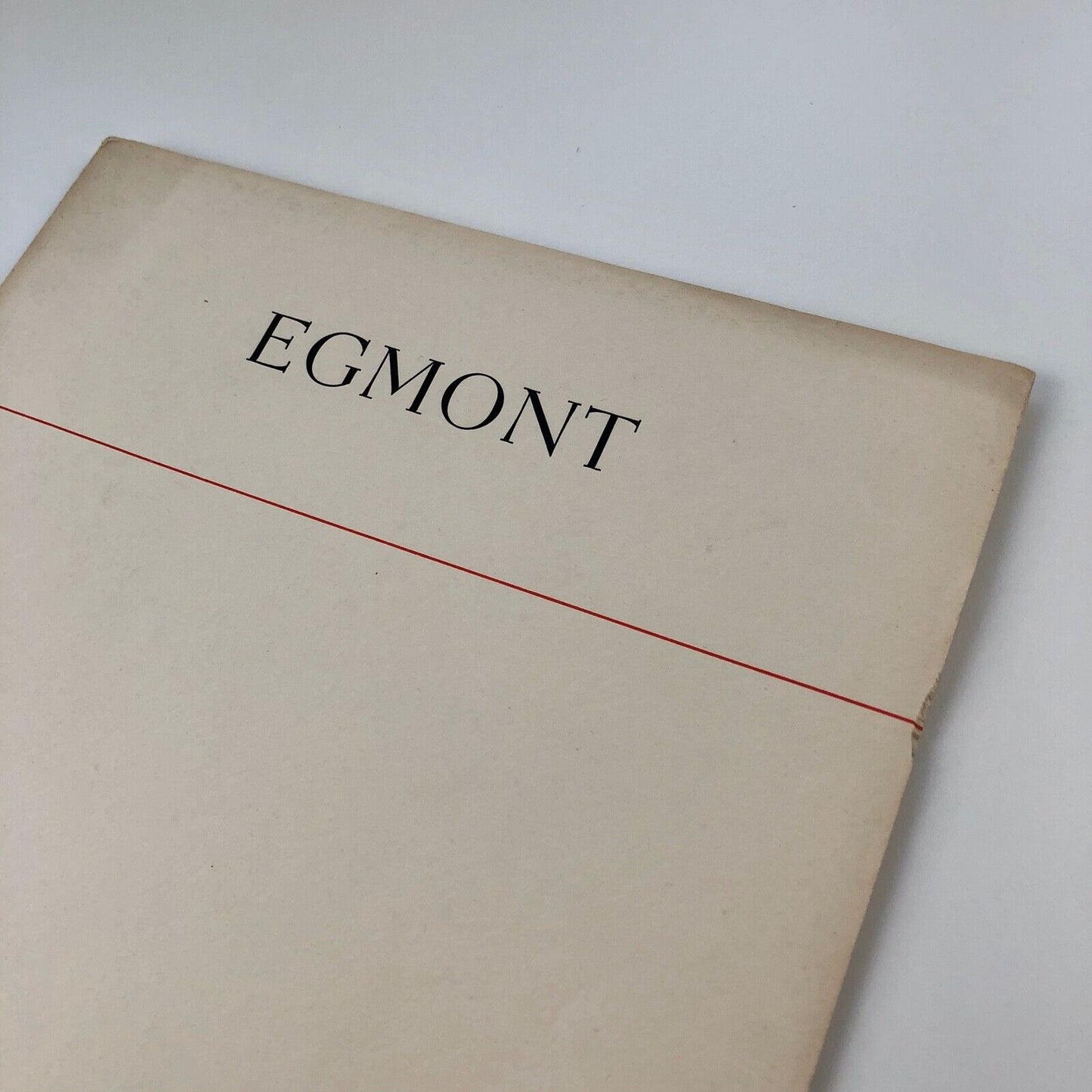 Egmont type specimen booklet | Intertype Corporation, Brooklyn | type design by S.H. de Roos 1936