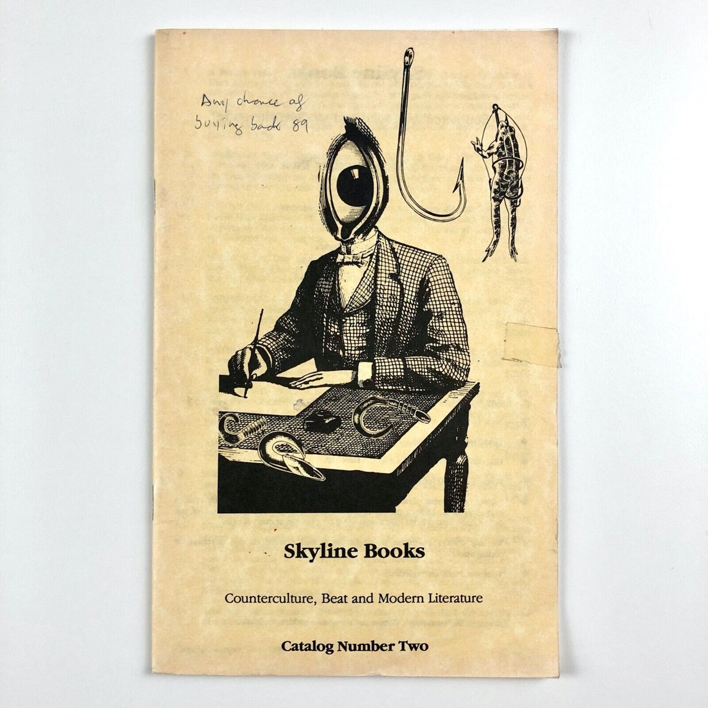 Skyline Books, Forest Knolls, California, Catalog No Two | Counterculture, Beat and Modern Literature, 1989