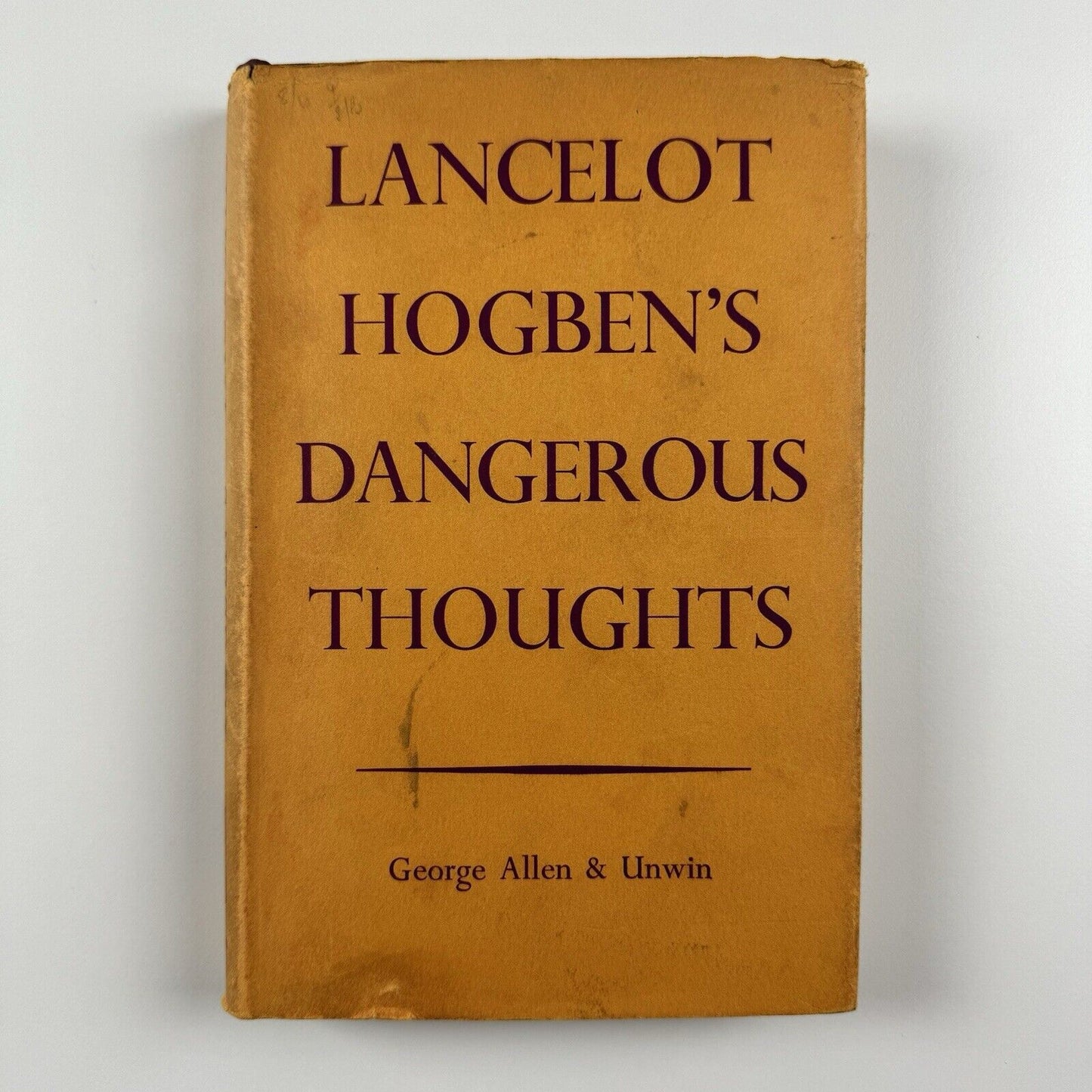 Dangerous Thoughts, by Lancelot Hogben | Hardback | George Allen & Unwin, 1939