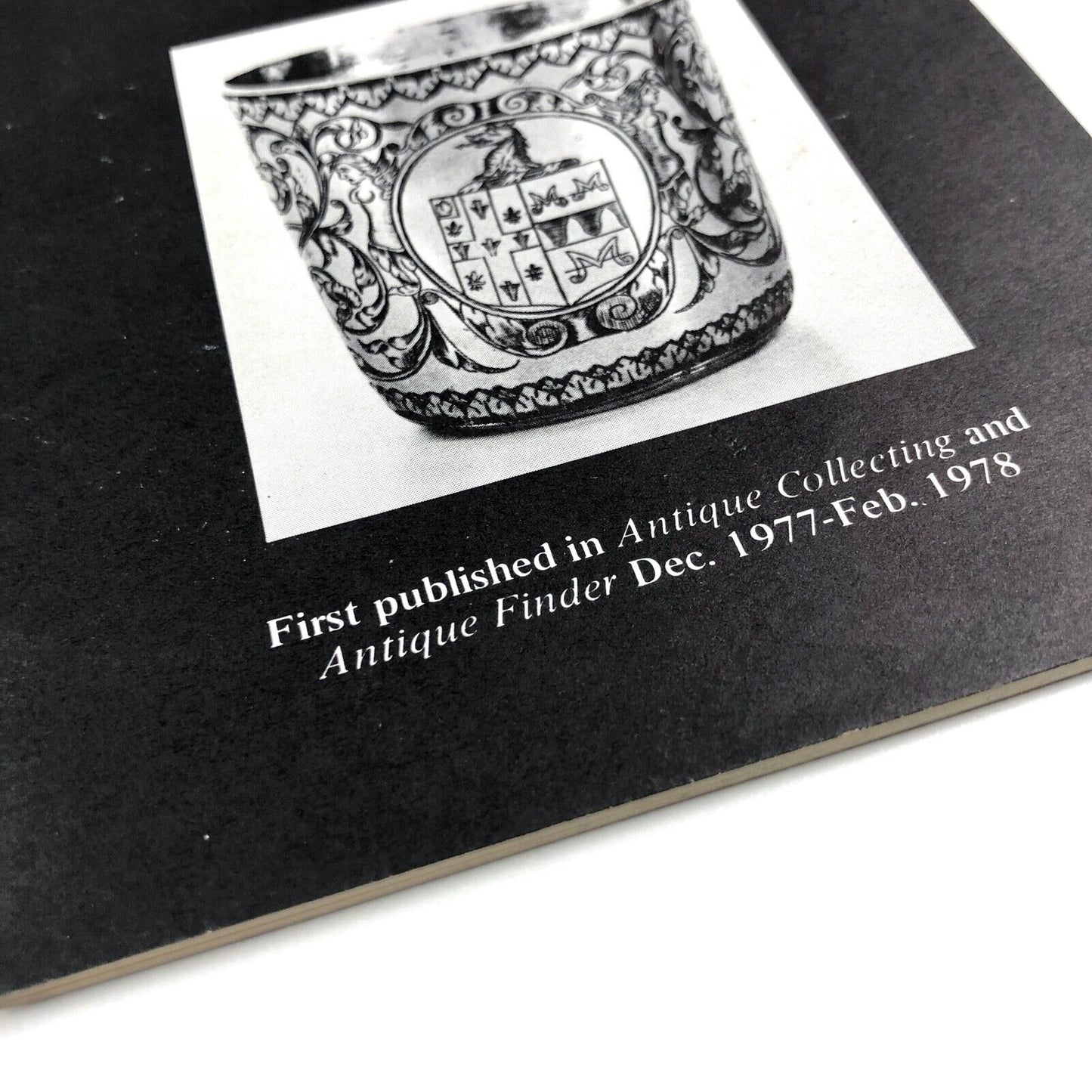 The Identification of Coats of Arms on British Silver | Hubert Chesshyre, 1978