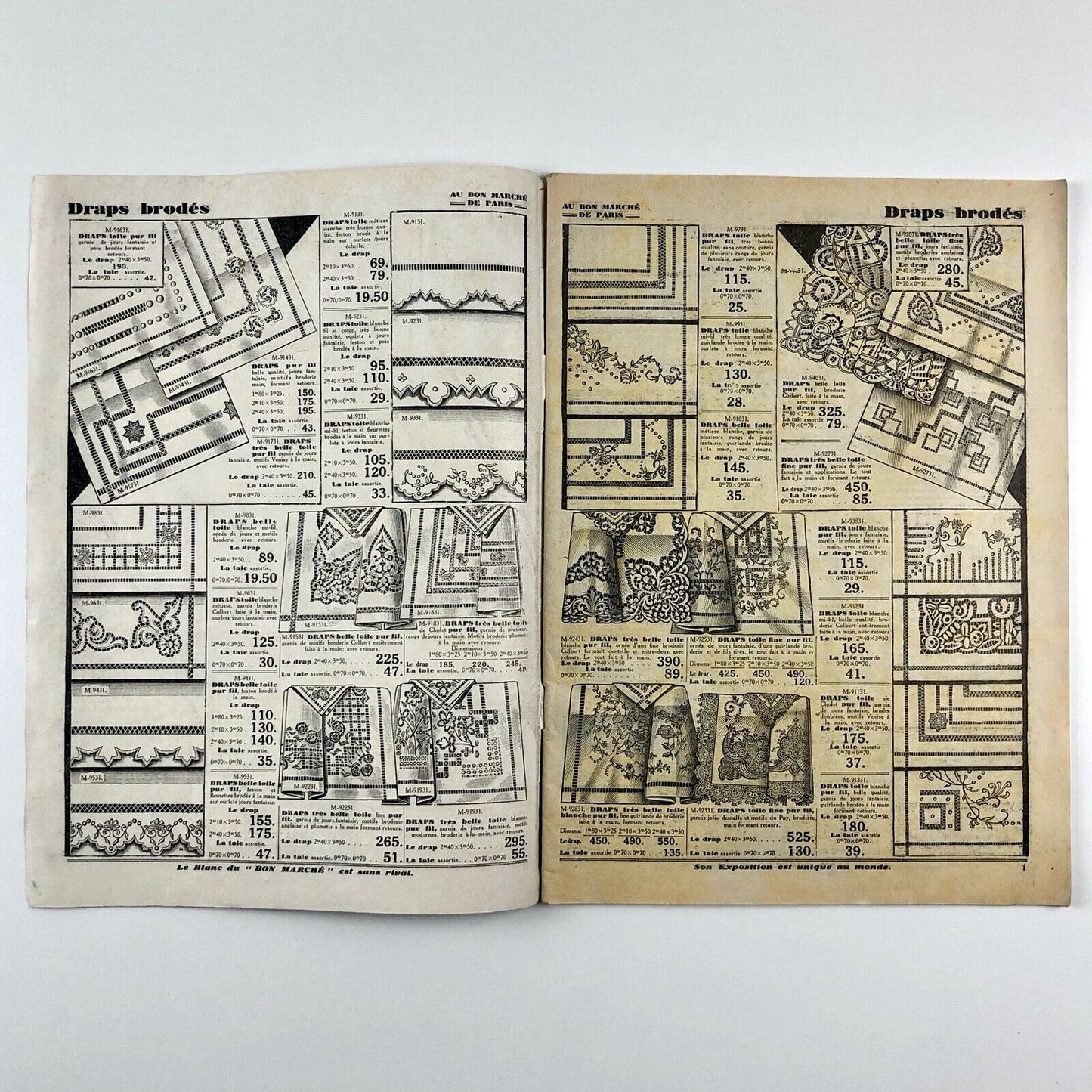 Au Bon Marché de Paris, Maison a Boucicaut | Mail order catalogue, early 20th century
