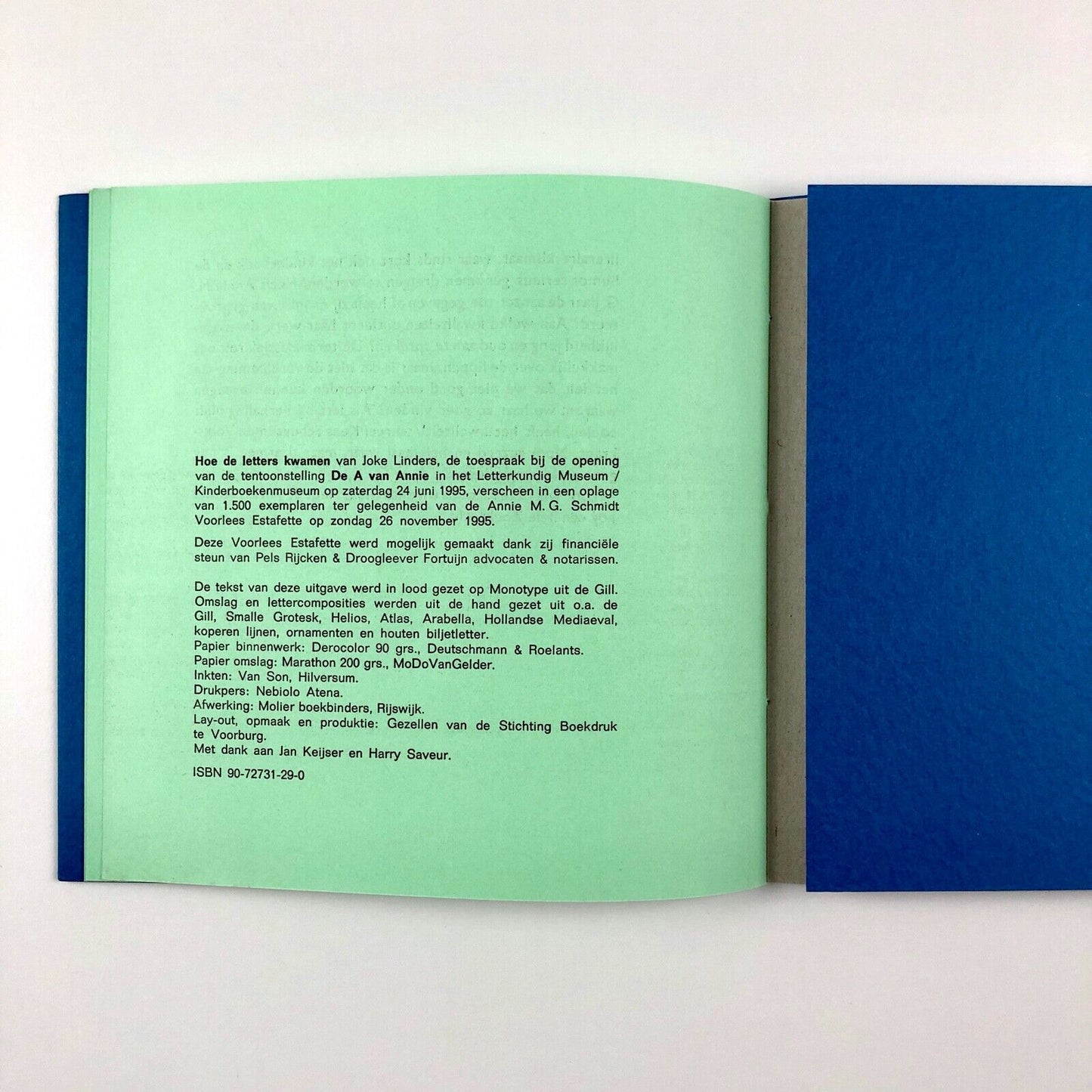 Hoe de Letters Kwamen by Joke Linders | Annie M G Schmidt | Letterkundig Museum/ Kinder Boeken Museum, 1995