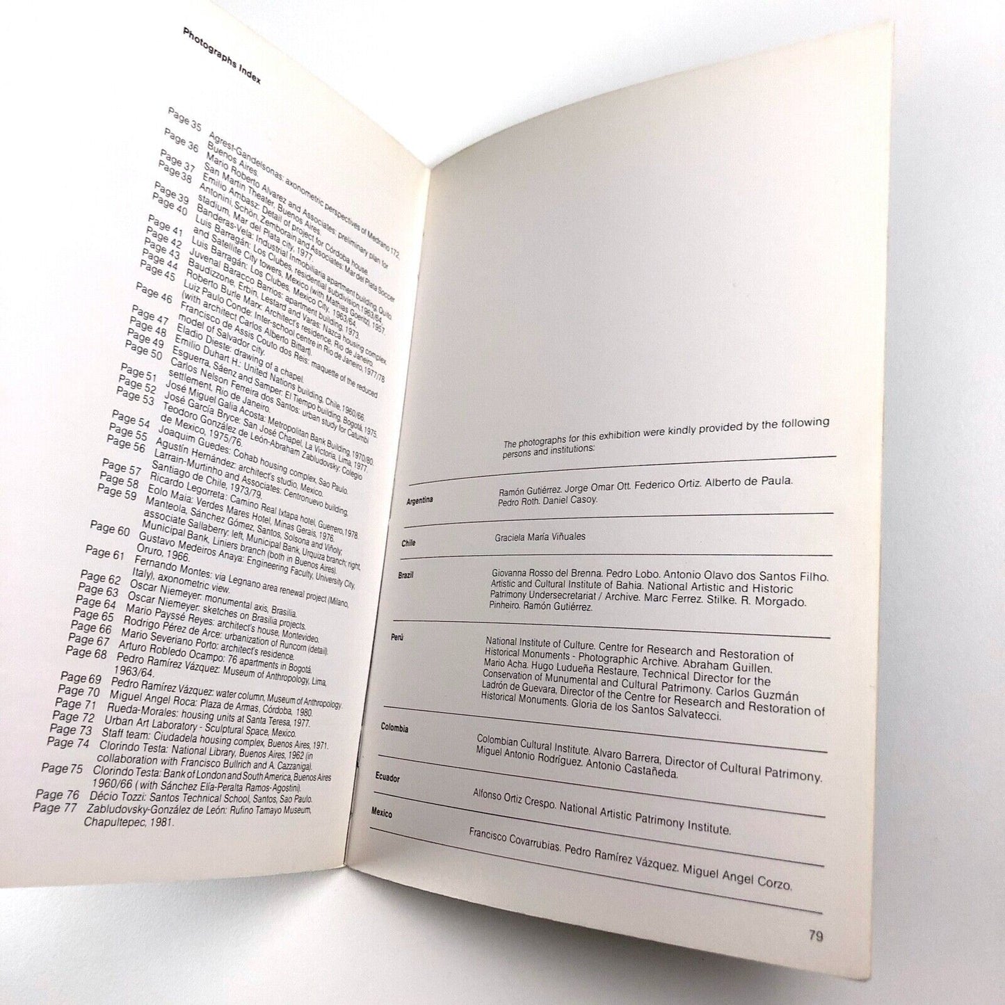 Architecture in Latin America | Horizonte '82 - IBA 84 | Berliner Festpiele, 1984