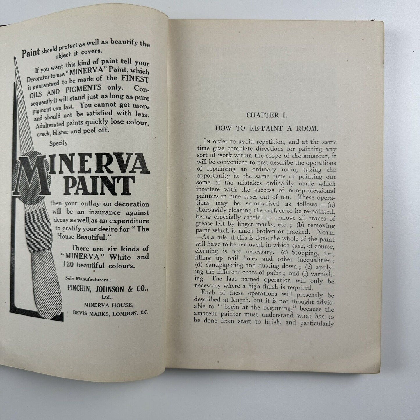 House Painting and Decoration by A.S. Jennings | Thomas Tofts, London, 1912