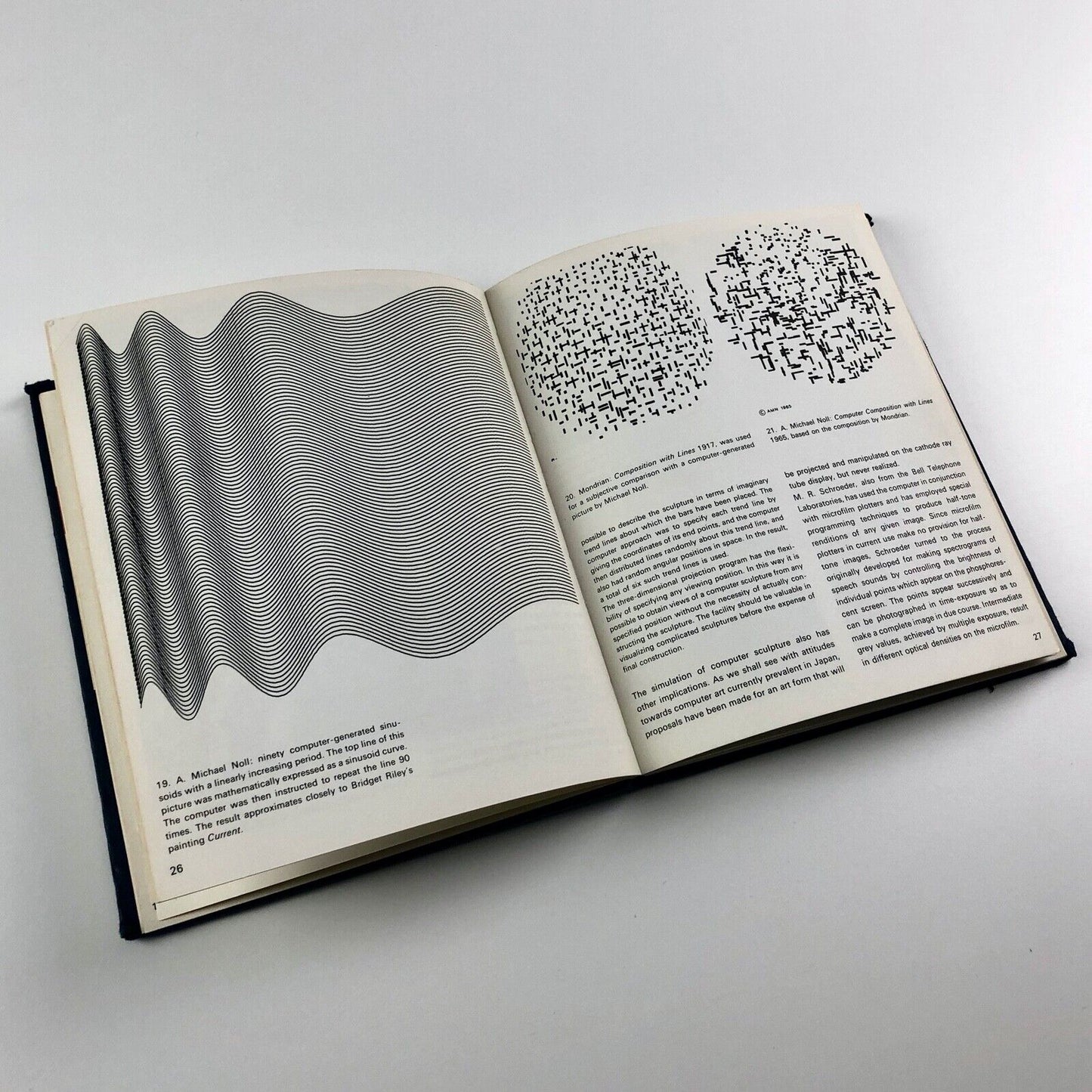 The Computer in Art by Jasia Reichardt | Studio Vista 1971 paperback, rebound