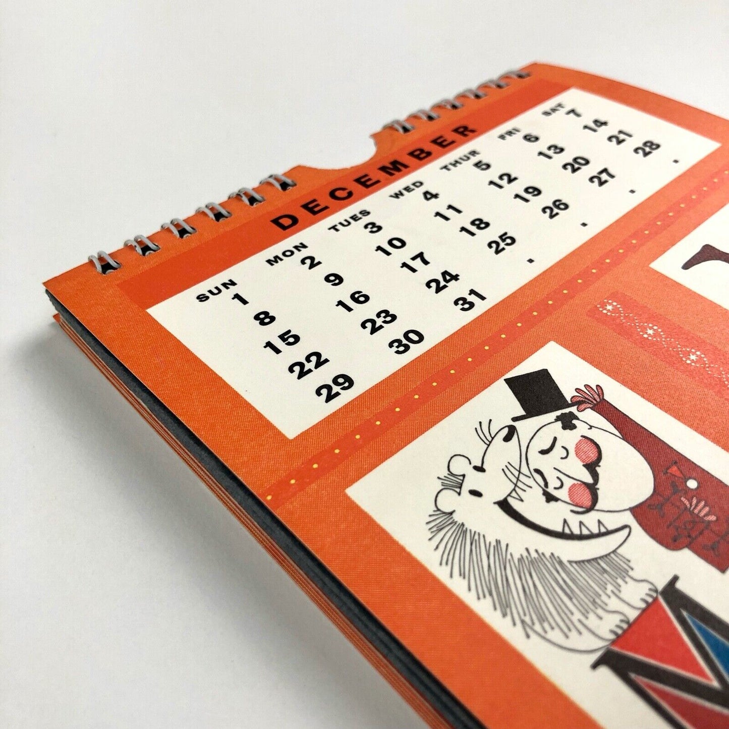 1963 Calendar – Happy Families of ‘Monotype’ Faces | Illustrations by Peter Kneebone