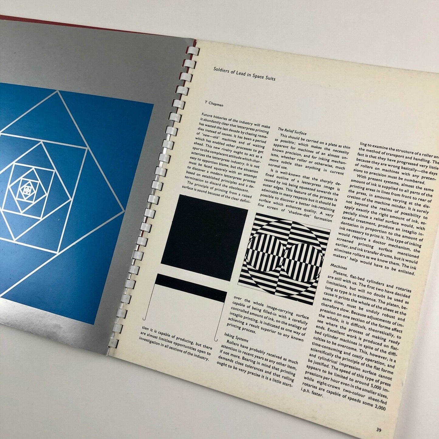 Typos 1960-1 magazine of the London School of Printing and Graphic Arts ed. C.C. Ammonds