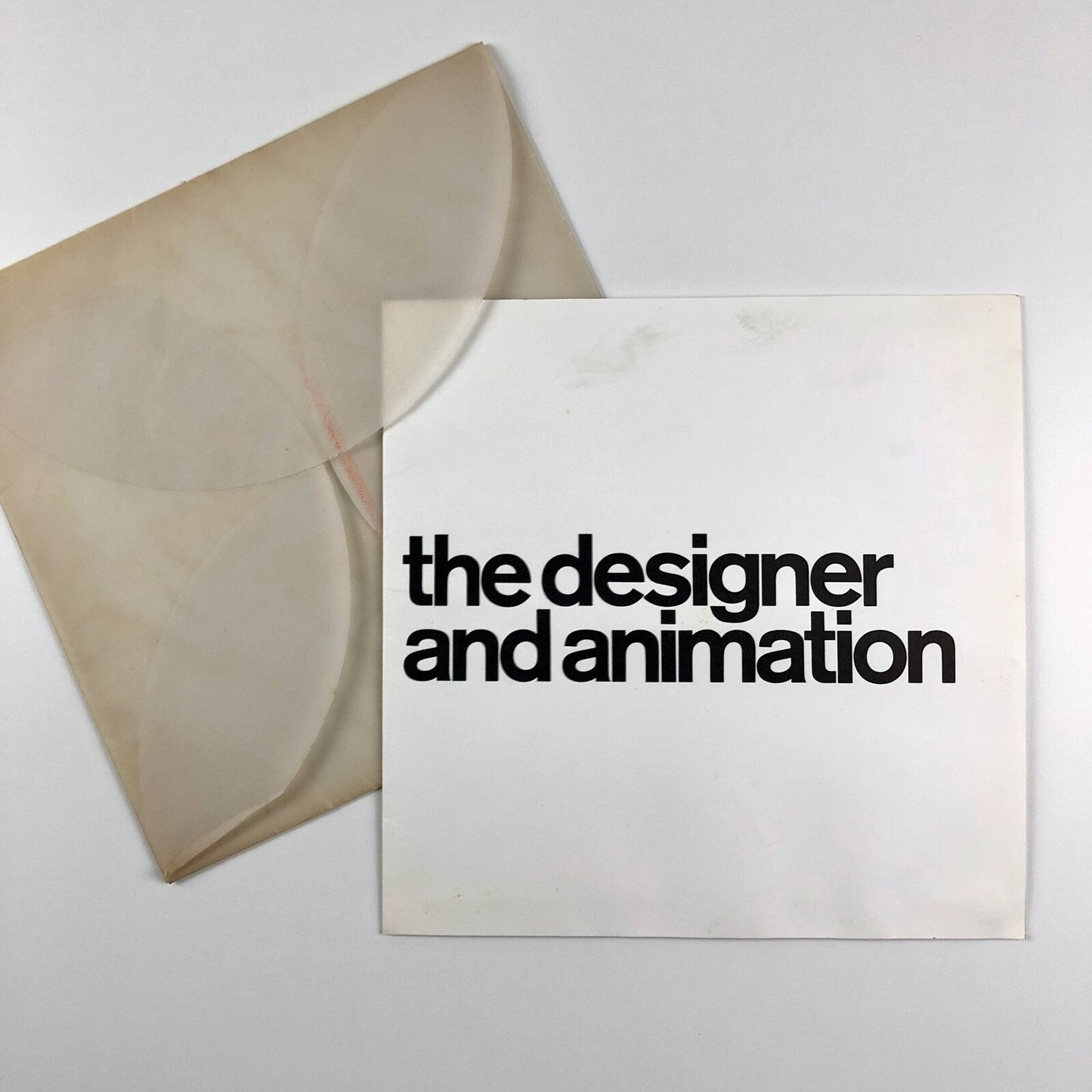 The Designer and Animation, 'Bird In Flight' | IAW Clements | Wiggins Teape leaflet