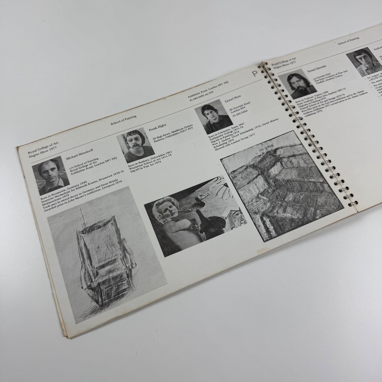 Royal College of Art Degree Show 1977 | School of Painting