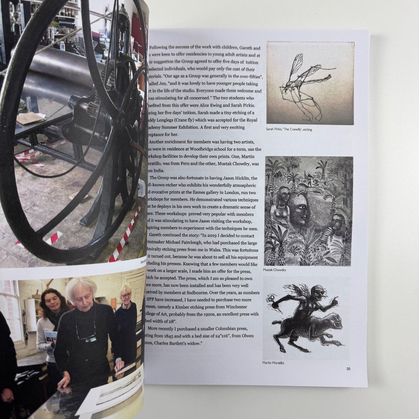Gareth Jones a life in printmaking and the story of Sudbourne Park Printmakers, 2020