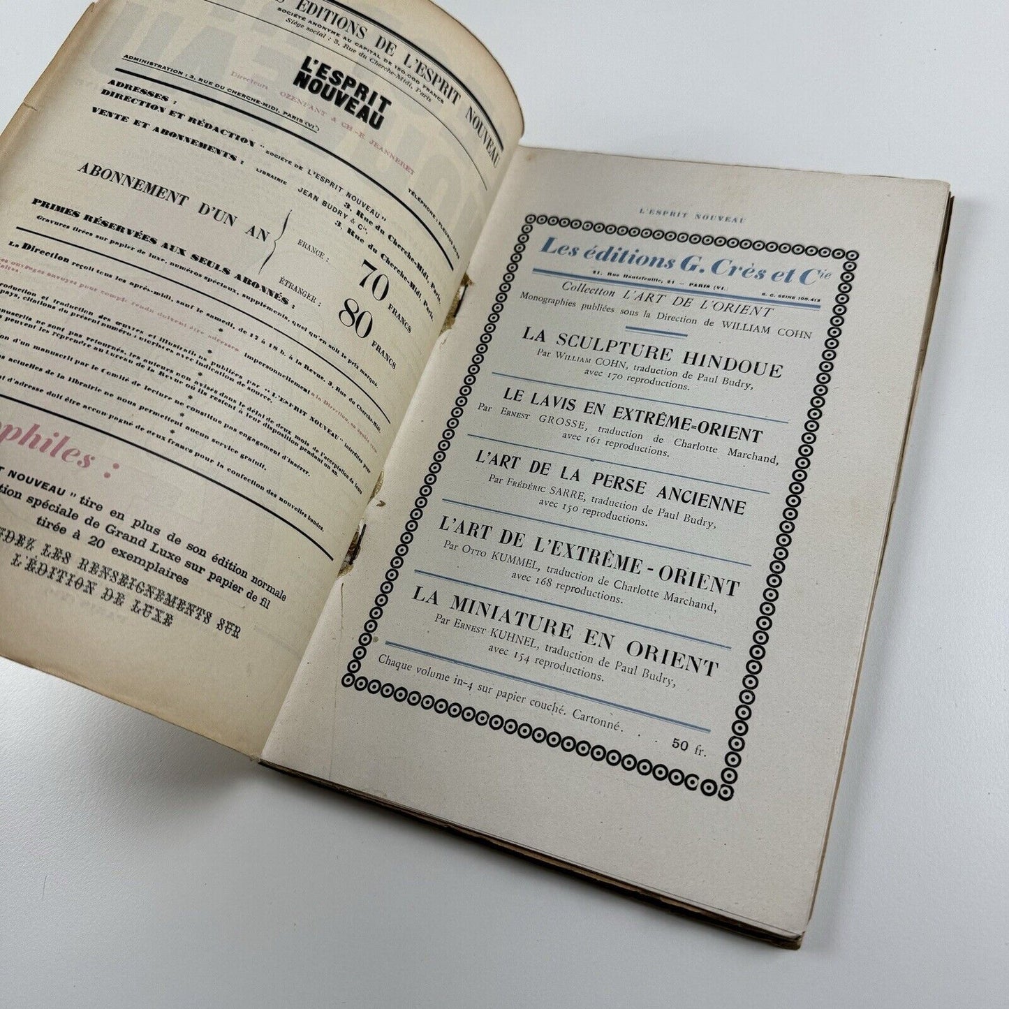 L'Esprit Nouveau journal | Issue No. 25 1924 | Amédée Ozenfant and Le Corbusier