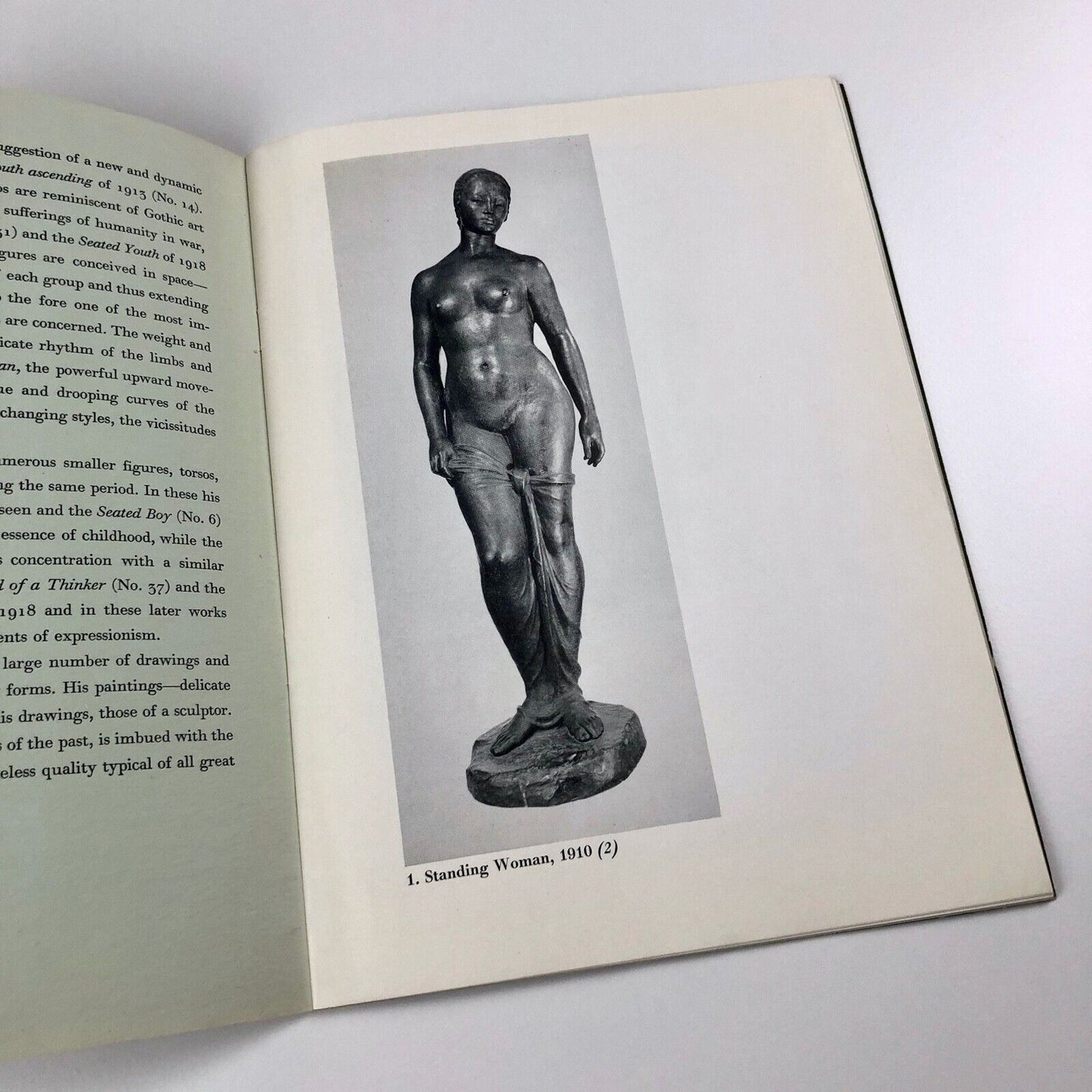 Wilhelm Lehmbruck 1881-1919 – exhibition of works | Arts Council catalogue, 1957