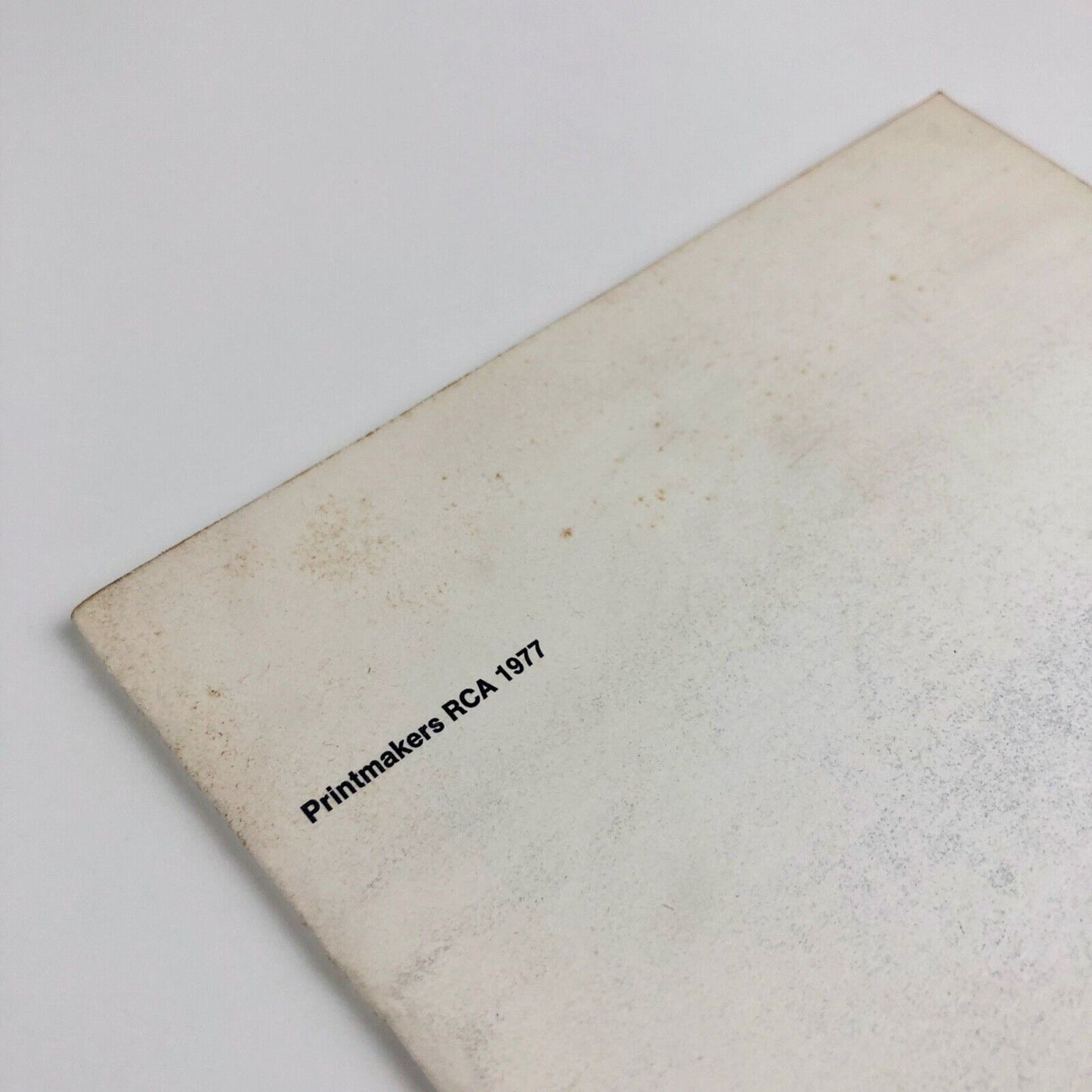 Printmakers RCA 1977 | Royal College of Art London catalogue