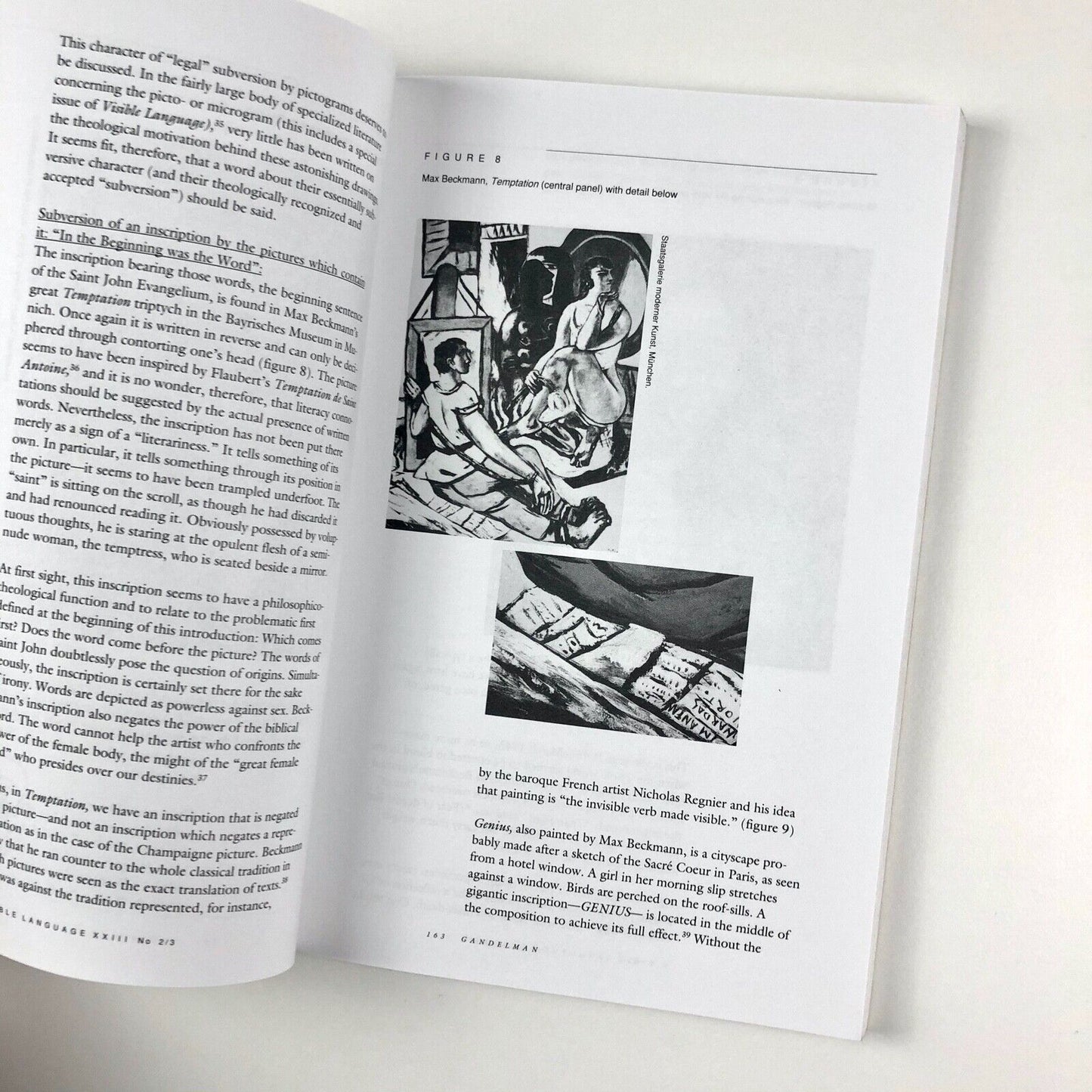 Visible Language journal | Volume XXIII, Number 2/3 Spring/Summer 1989