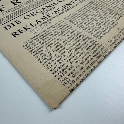 Crawfords Advertising Agency promotional newspaper 14 December 1929
